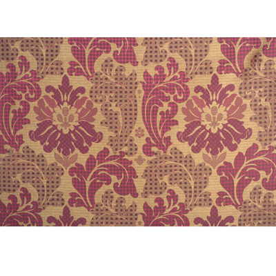 Patchwork Damask Silk-Russett