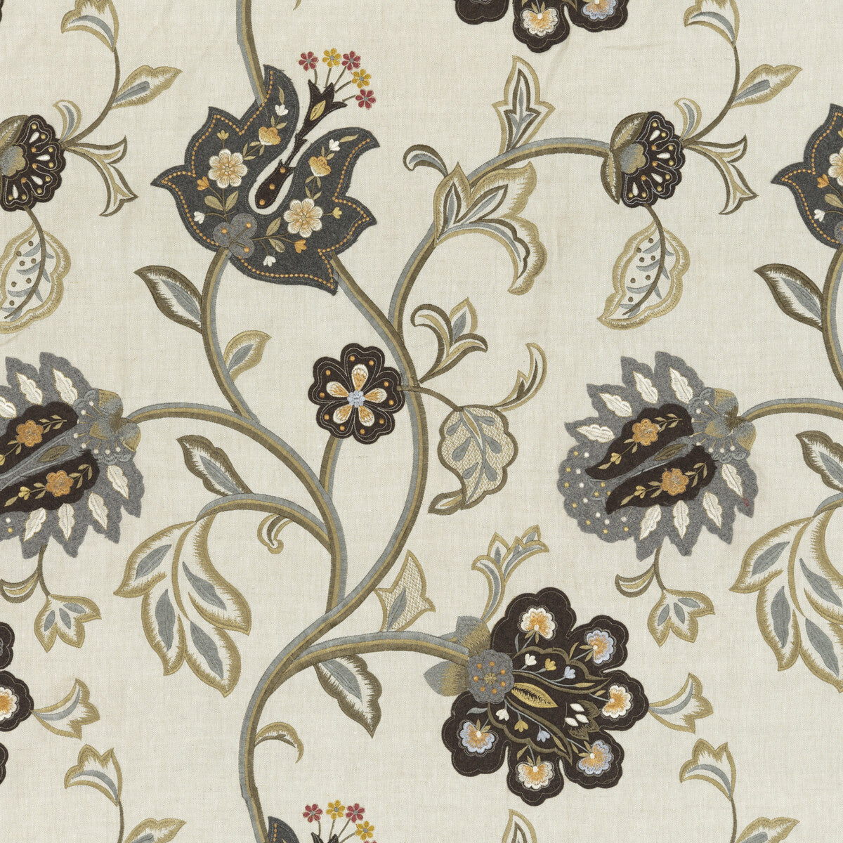 Floral Fantasy-Woodsmoke