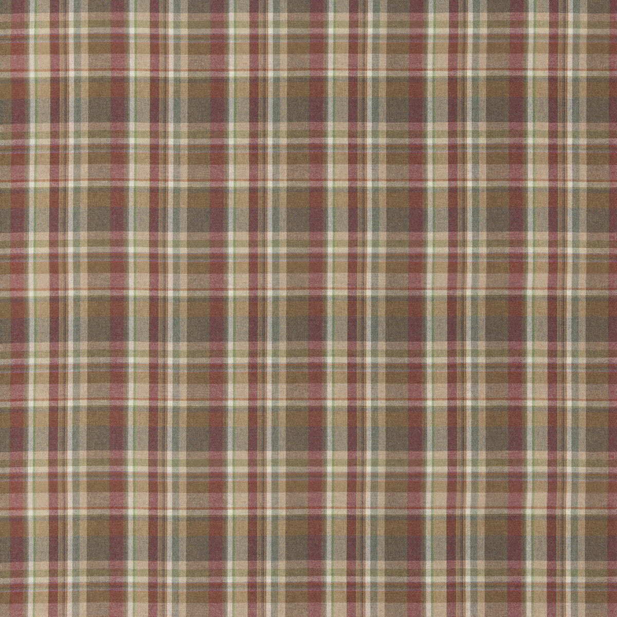 Lindisfarne Plaid-Red/Gold