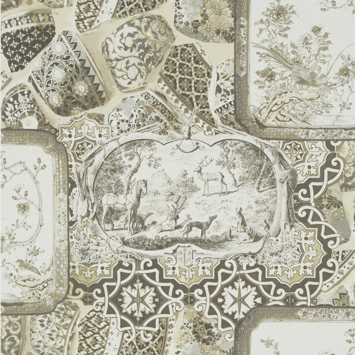 Mulberry China-Silver/Taupe