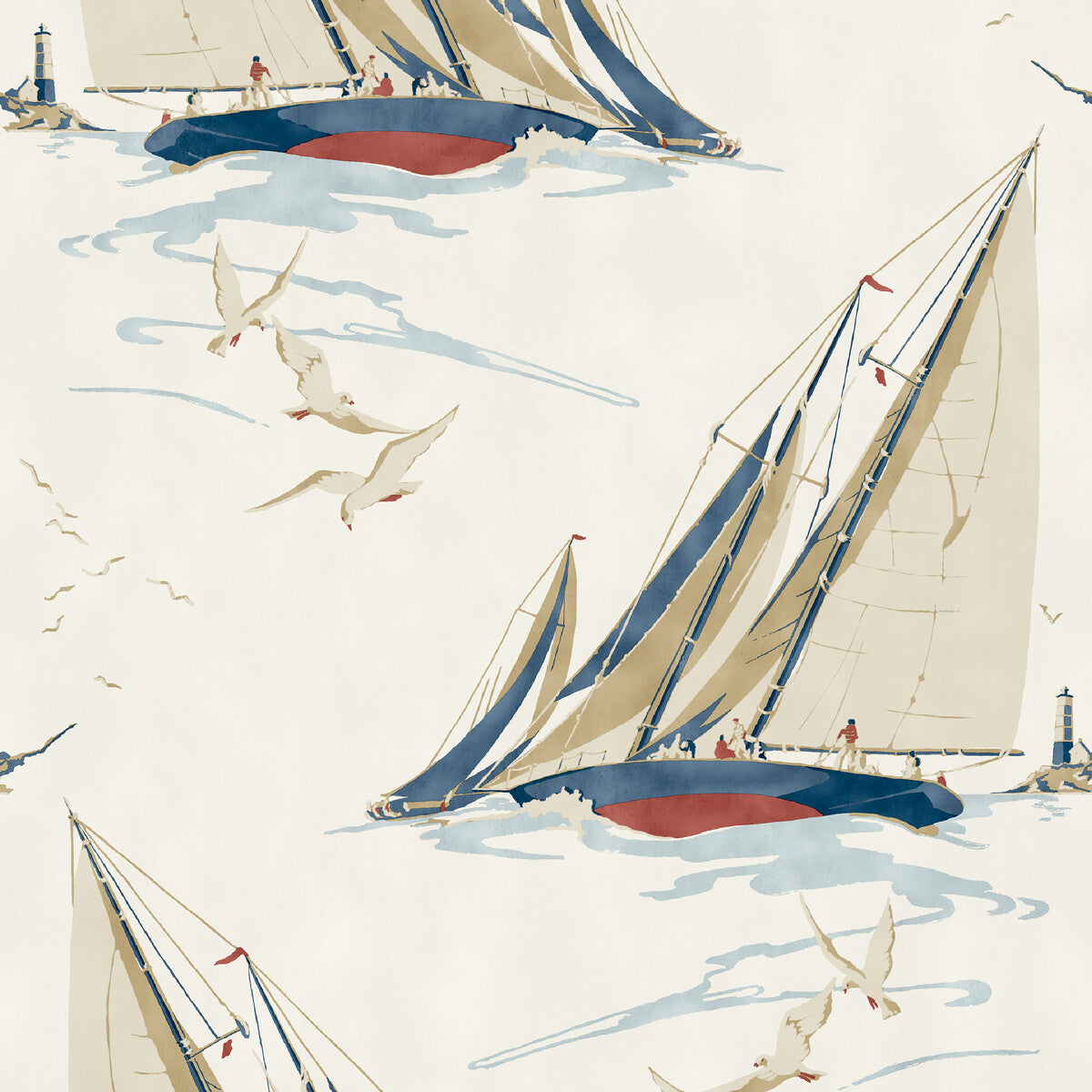 Round The Island-Red/Blue