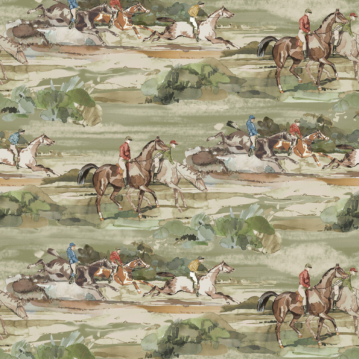 Morning Gallop-Antique