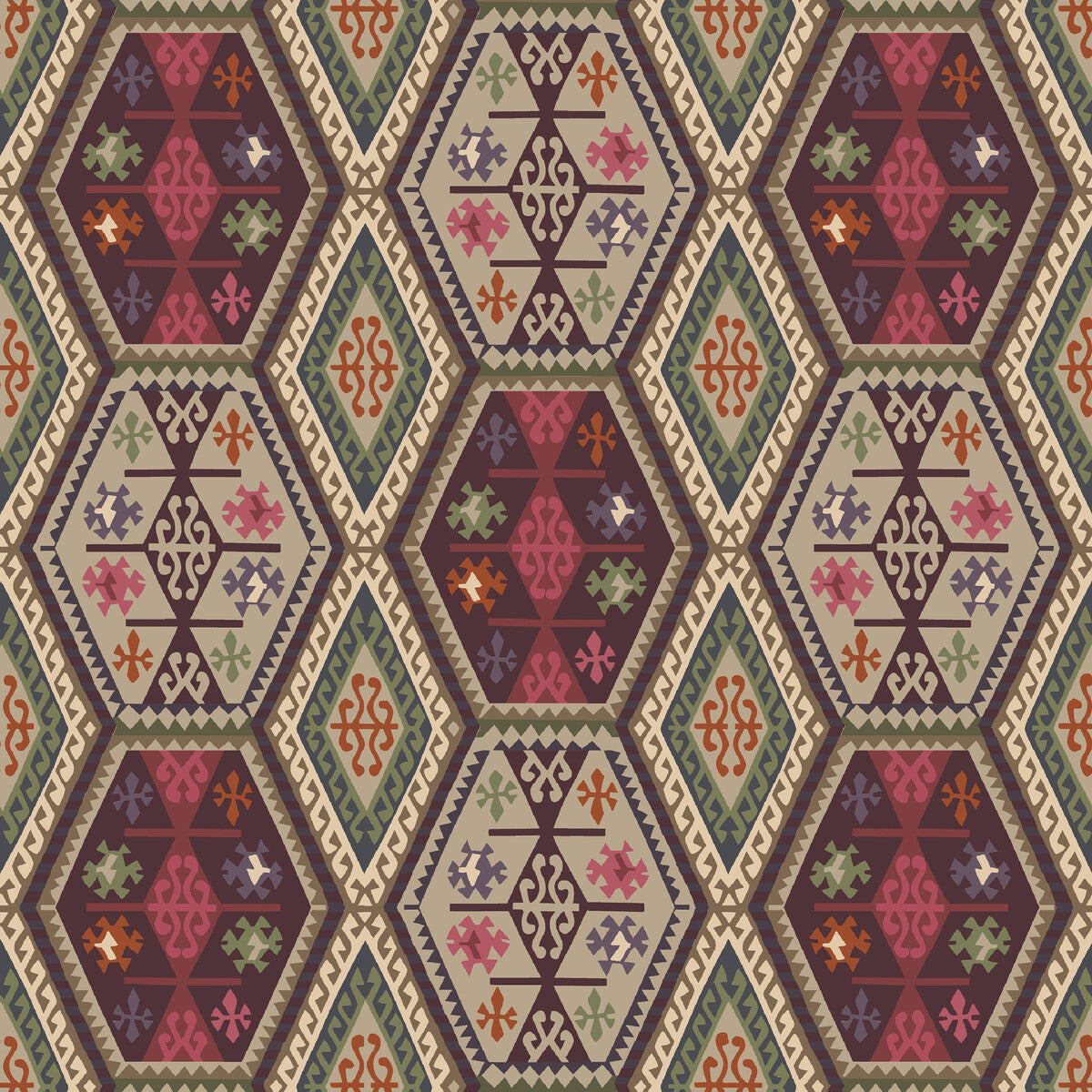 Buckland-Red/Plum