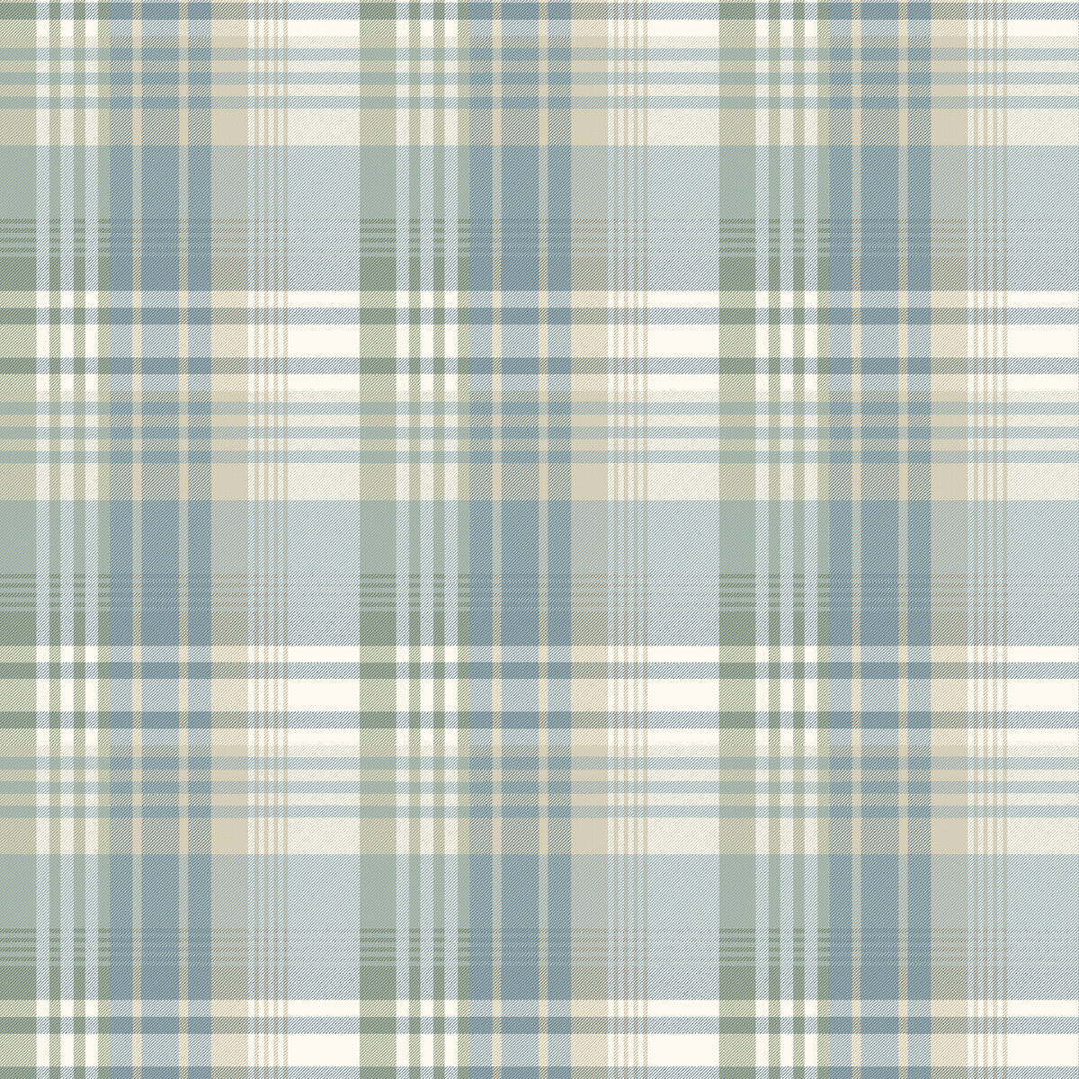 Mulberry Ancient Tartan-Aqua