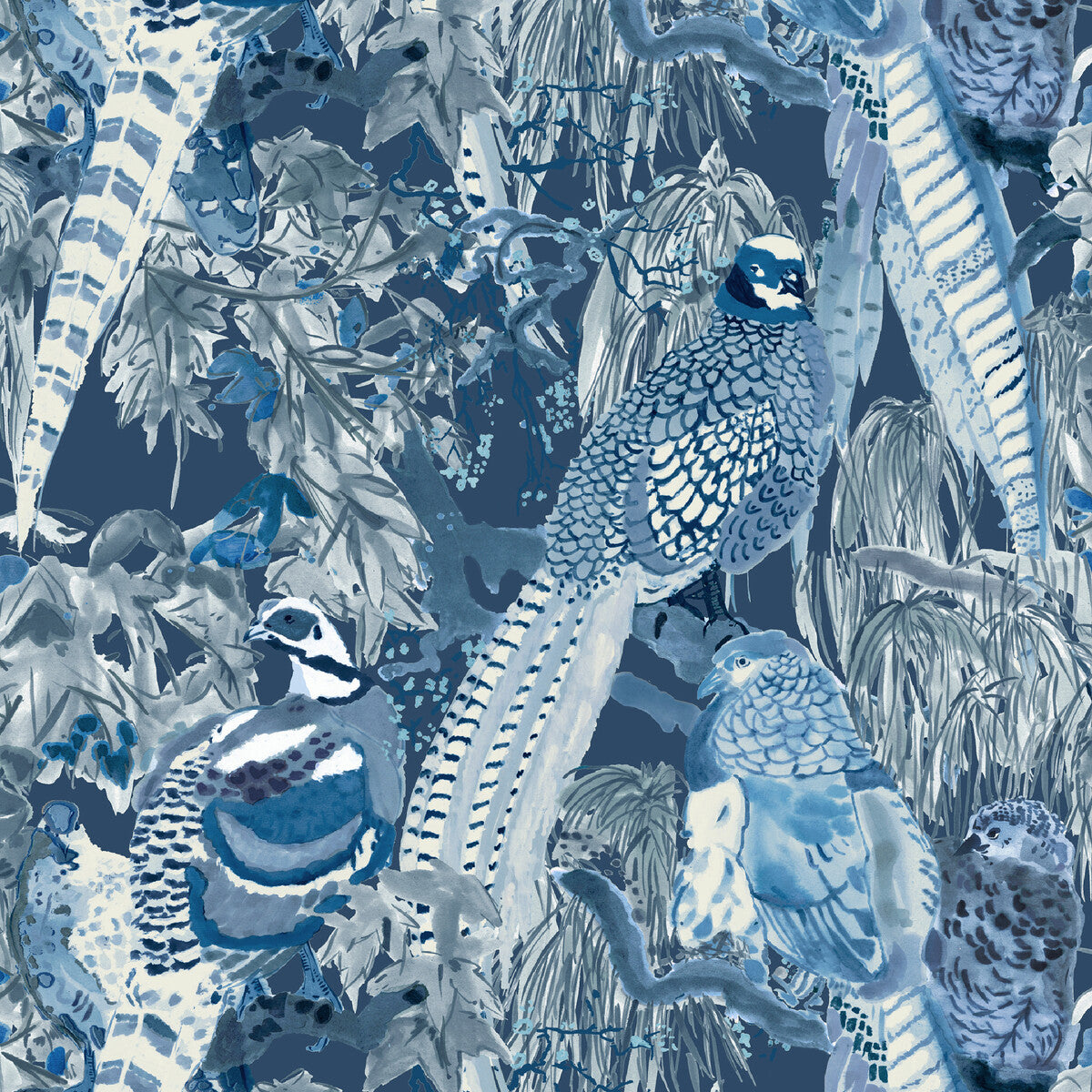 Game Birds-Indigo