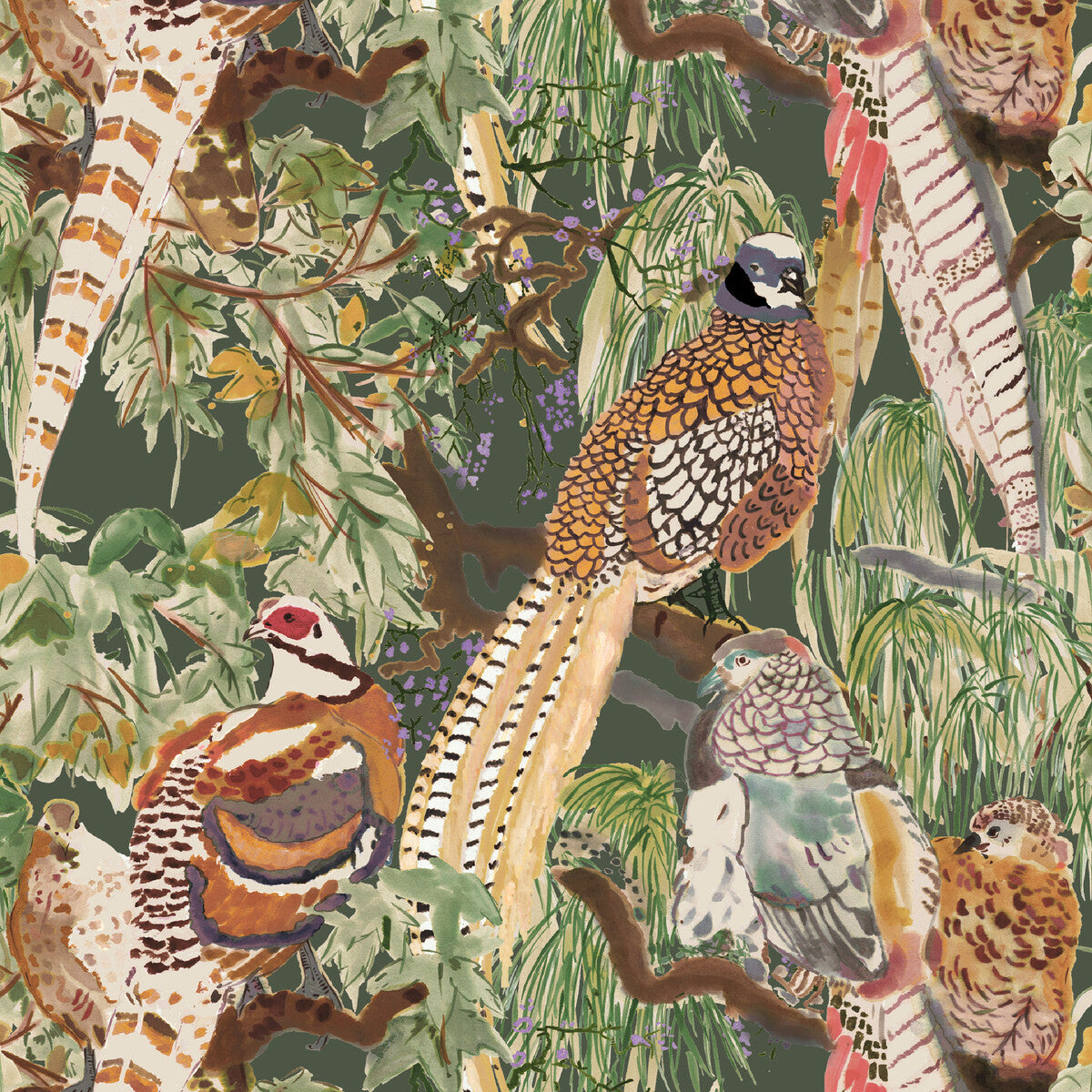 Game Birds-Forest
