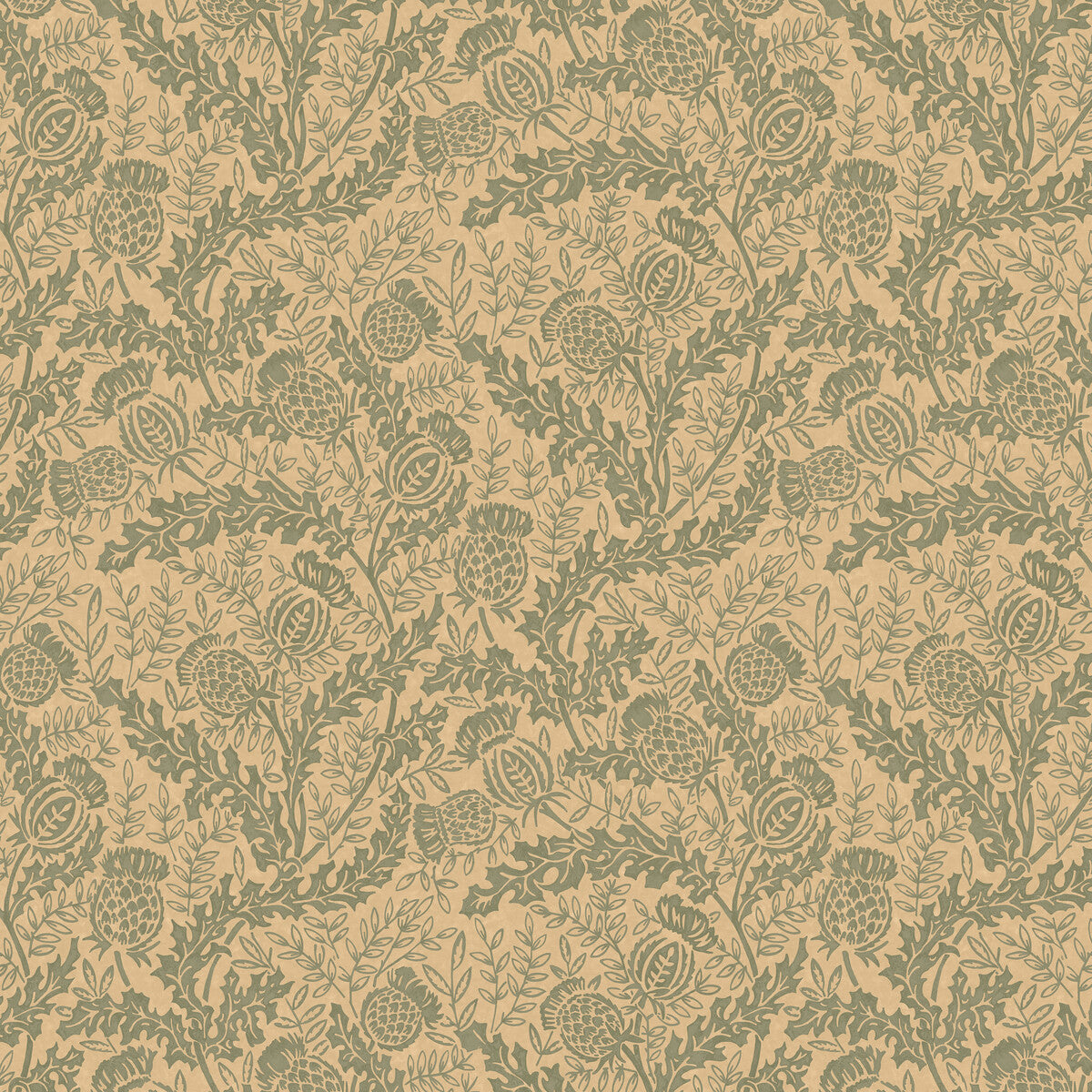 Mulberry Thistle-Teal