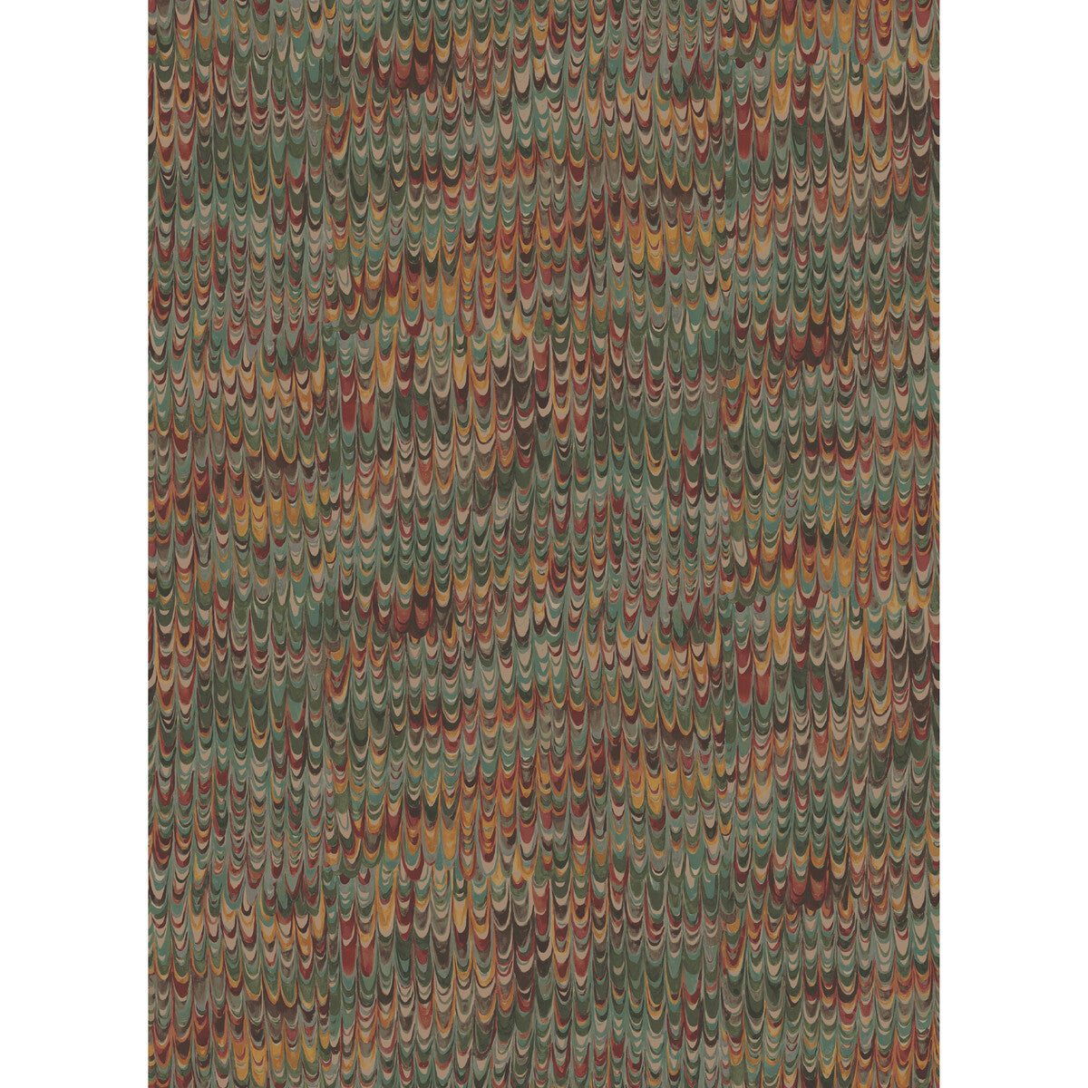 End Paper-Red/Green