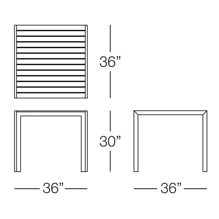 Florence Square Dining Table – Egg & Dart PDQ