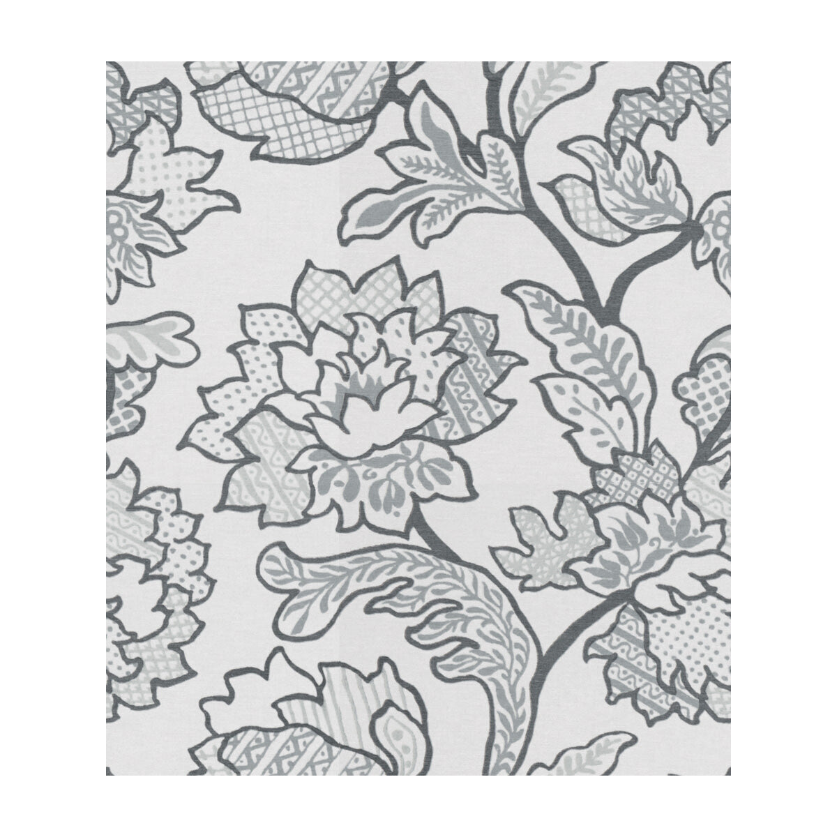 Geo Floral-Platinum