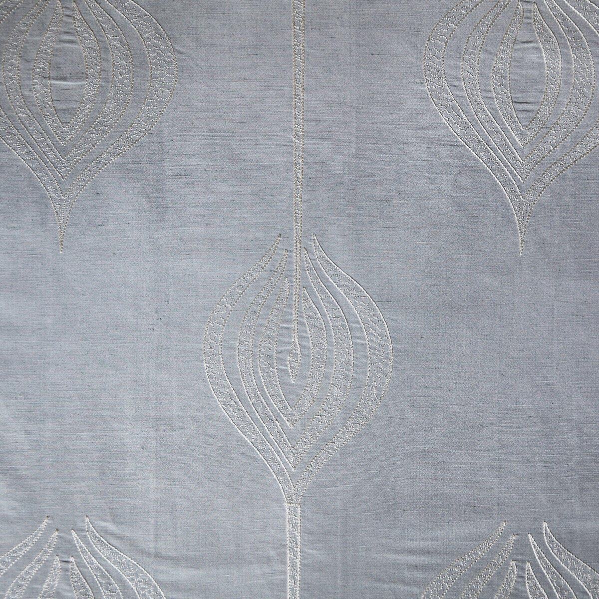 Tulip Embroidery-Aqua