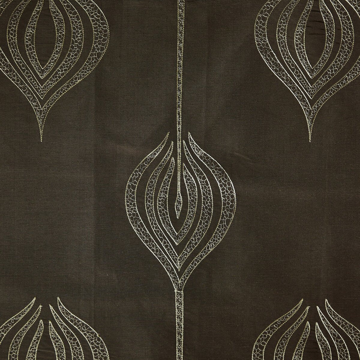 Tulip Embroidery-Olive