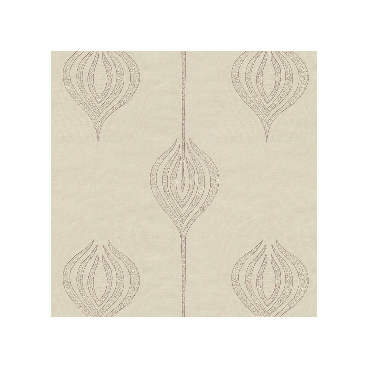 Tulip Embroidery-Mauve