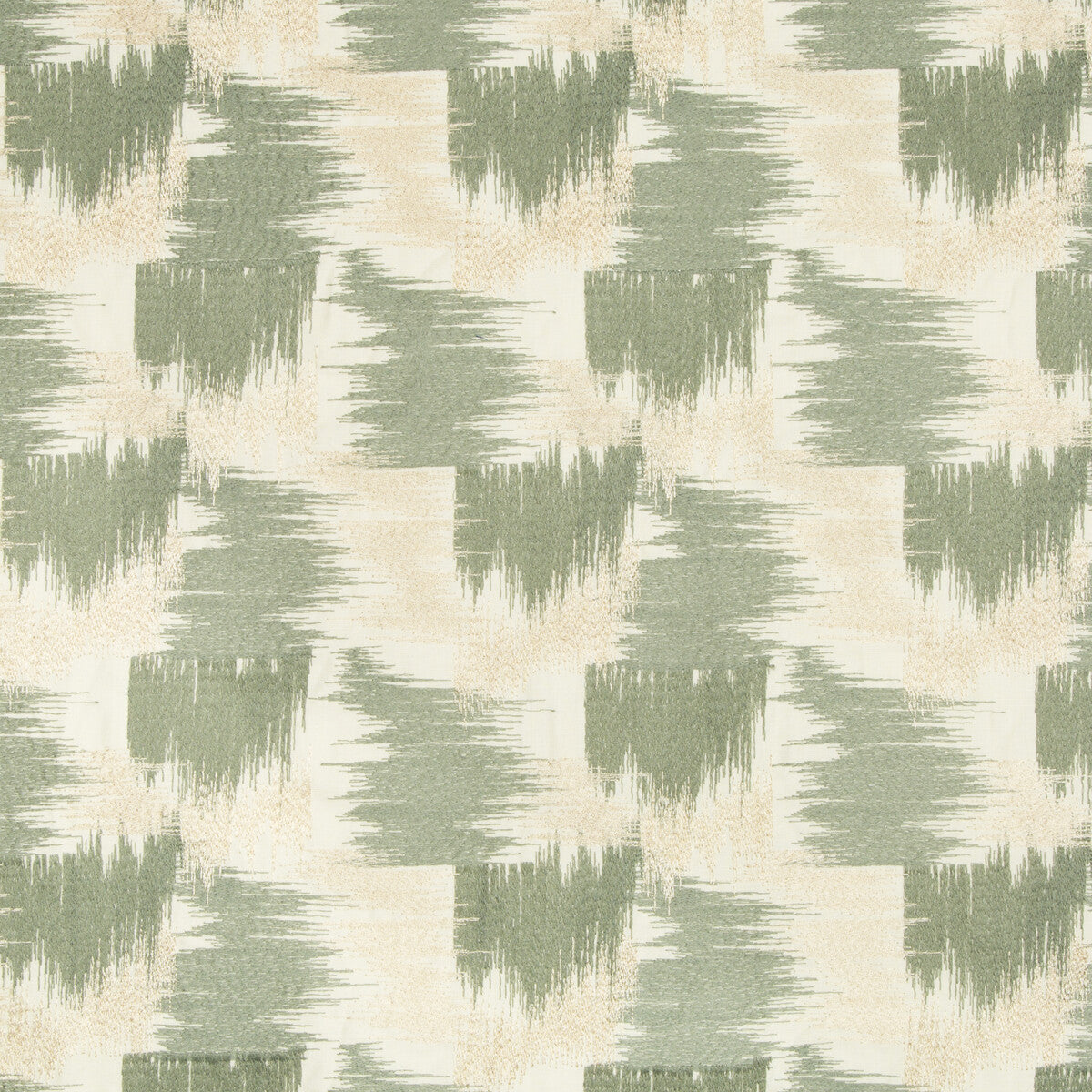 Mandelbrot Emb-Beige/Jade