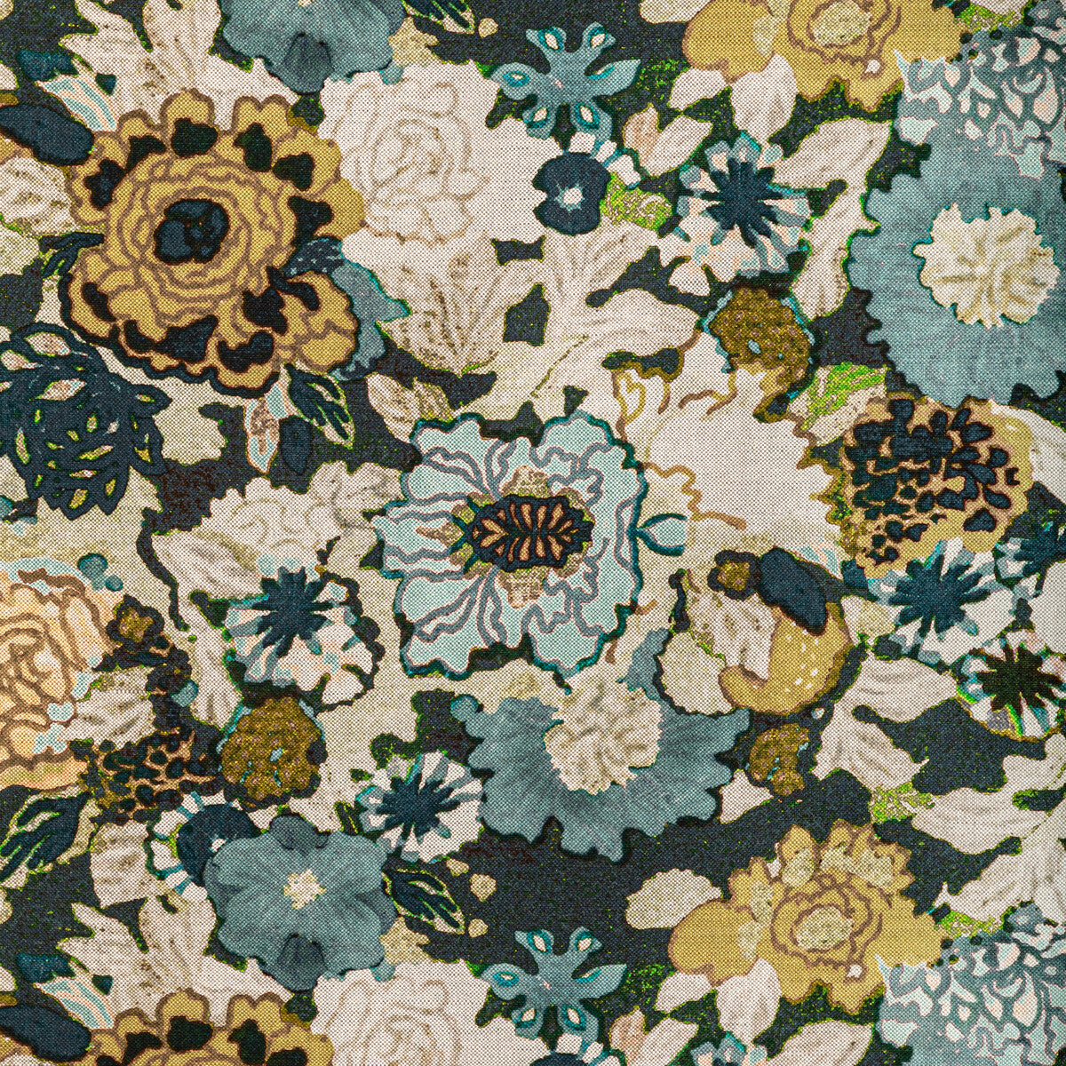 Arioso Print-Marine/Citron
