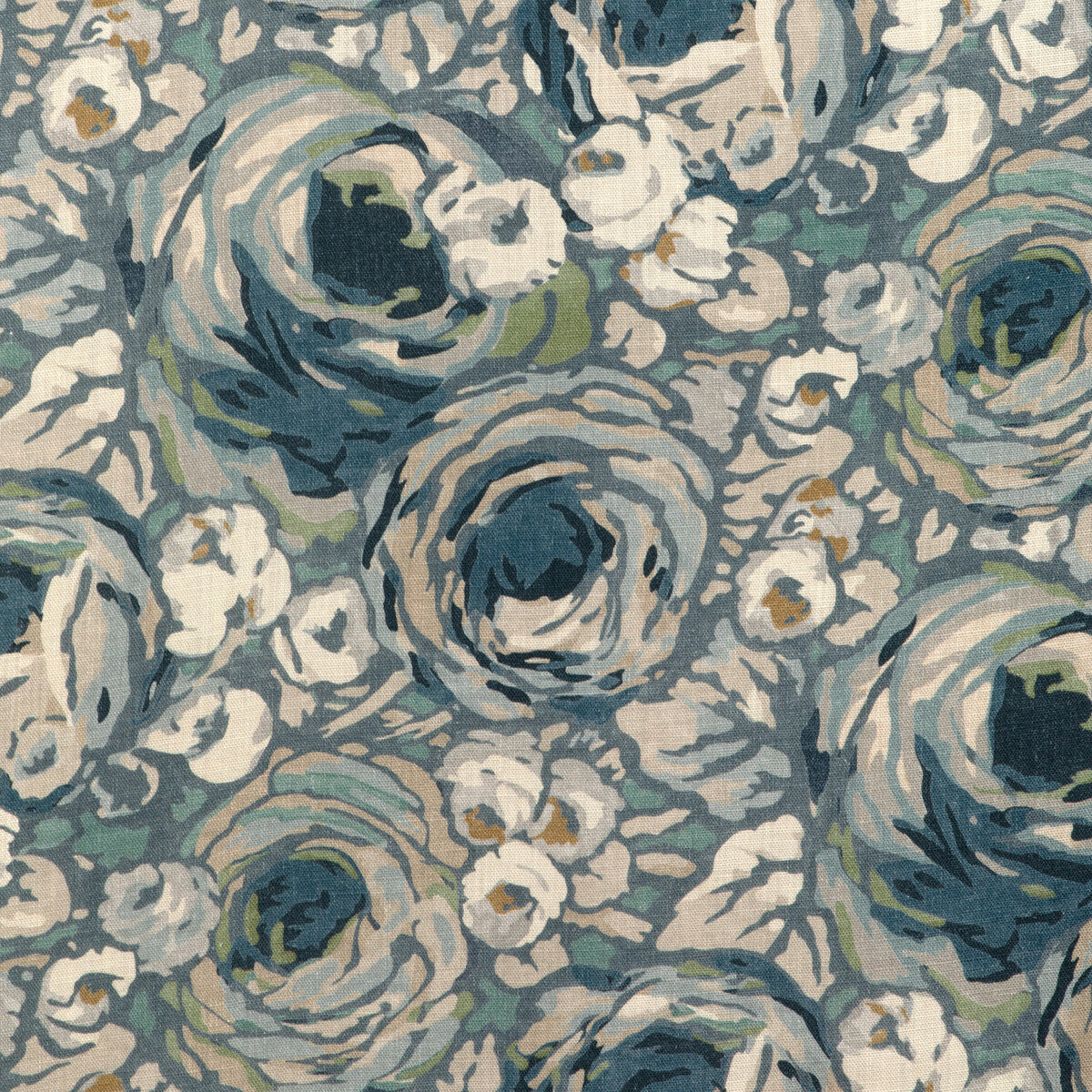 Orchard Print-Blue/Denim
