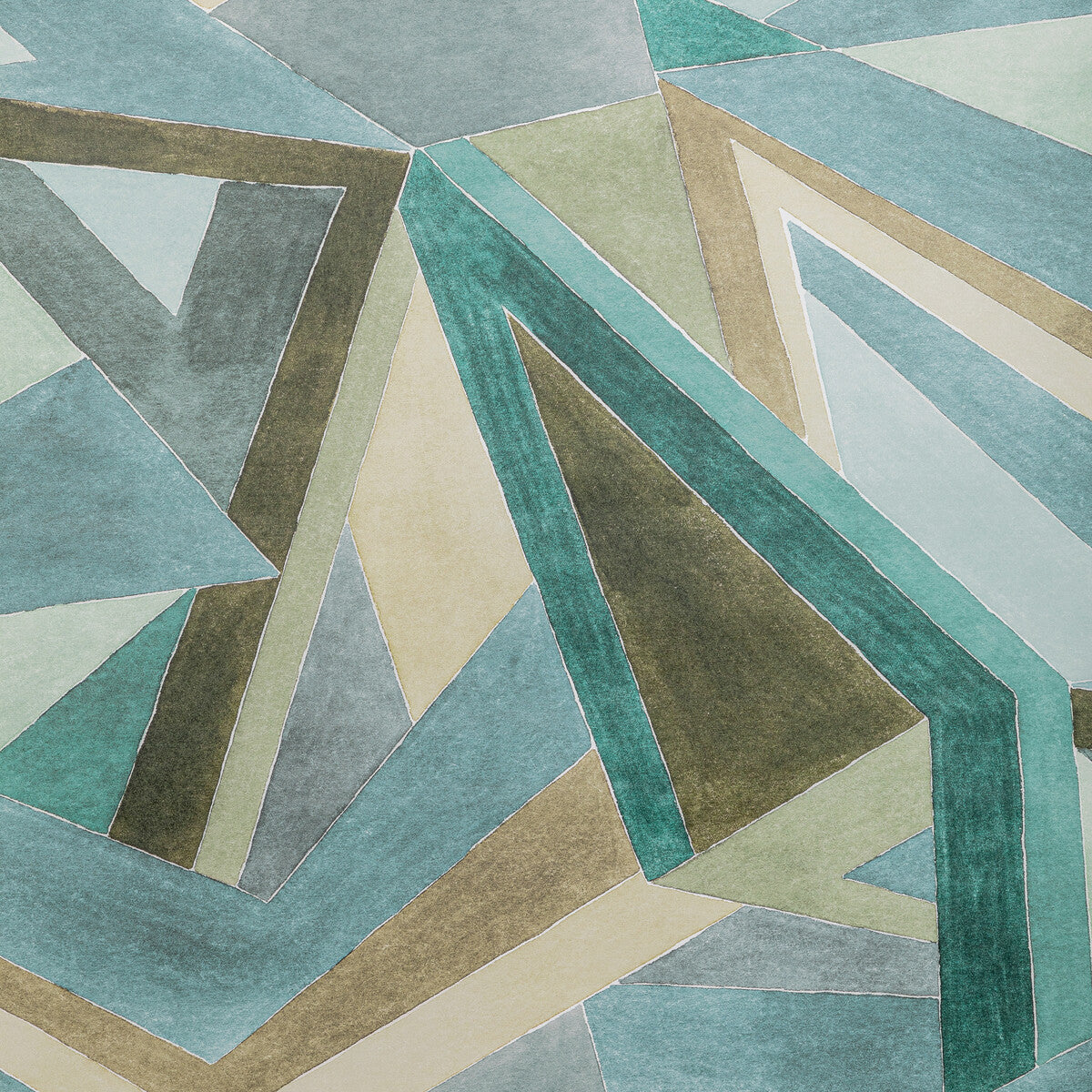 Roulade Paper-Aqua/Dune