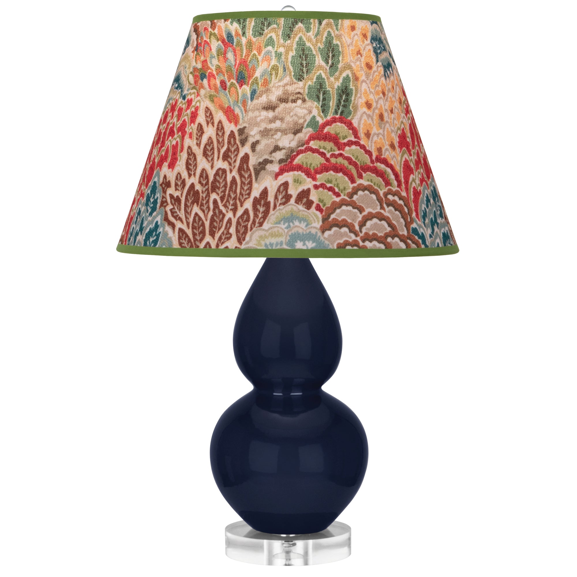 MB13F | Midnight Small Double Gourd Accent Lamp