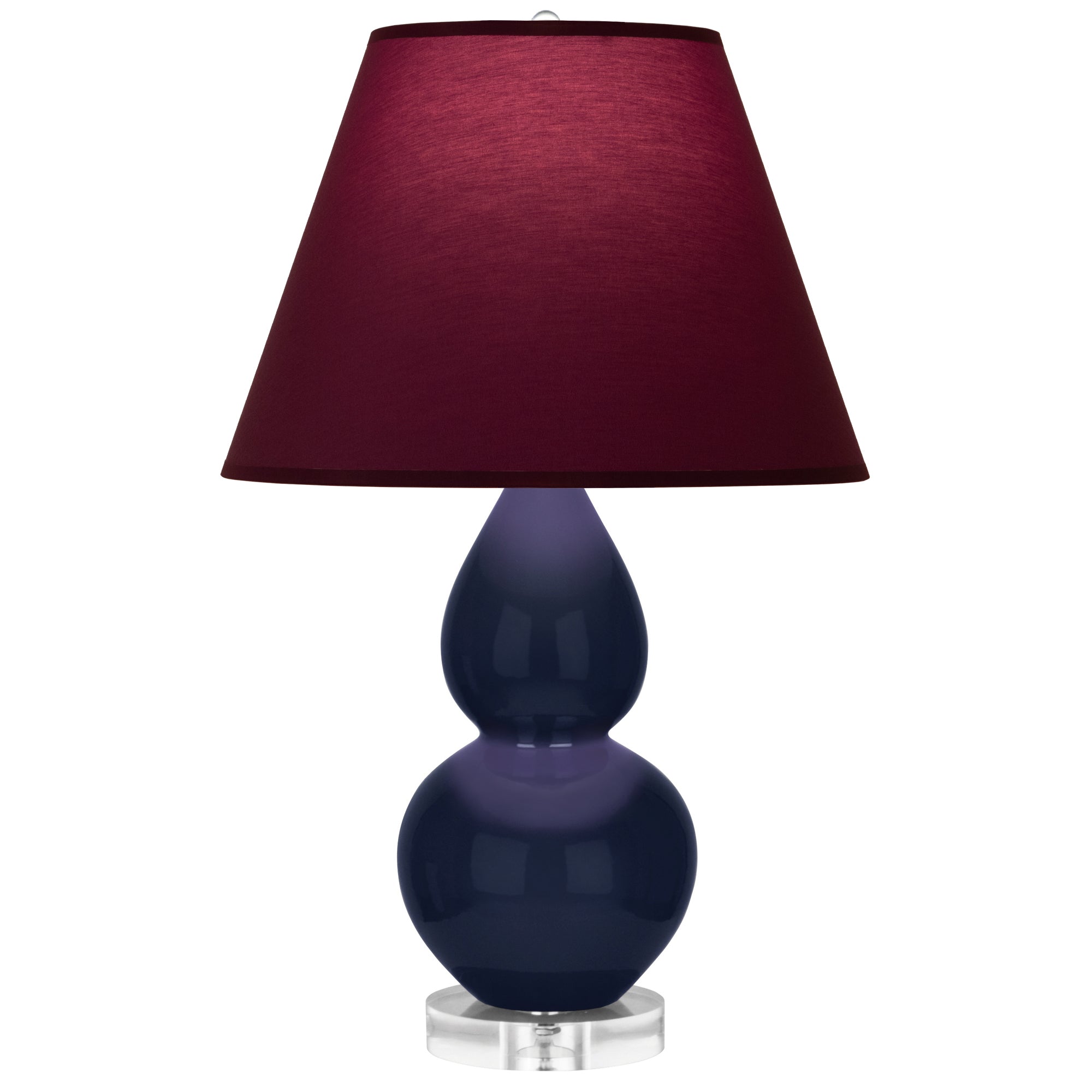 MB13P | Midnight Small Double Gourd Accent Lamp