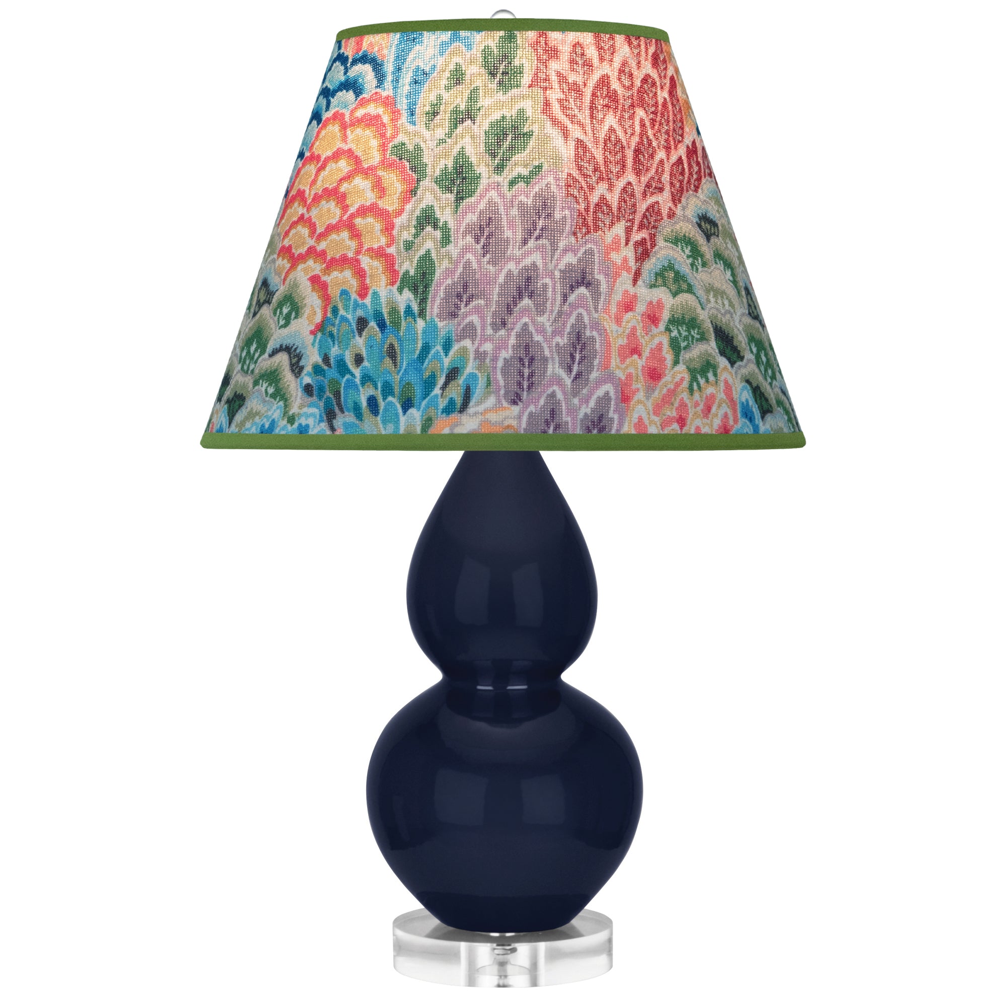 MB13S | Midnight Small Double Gourd Accent Lamp