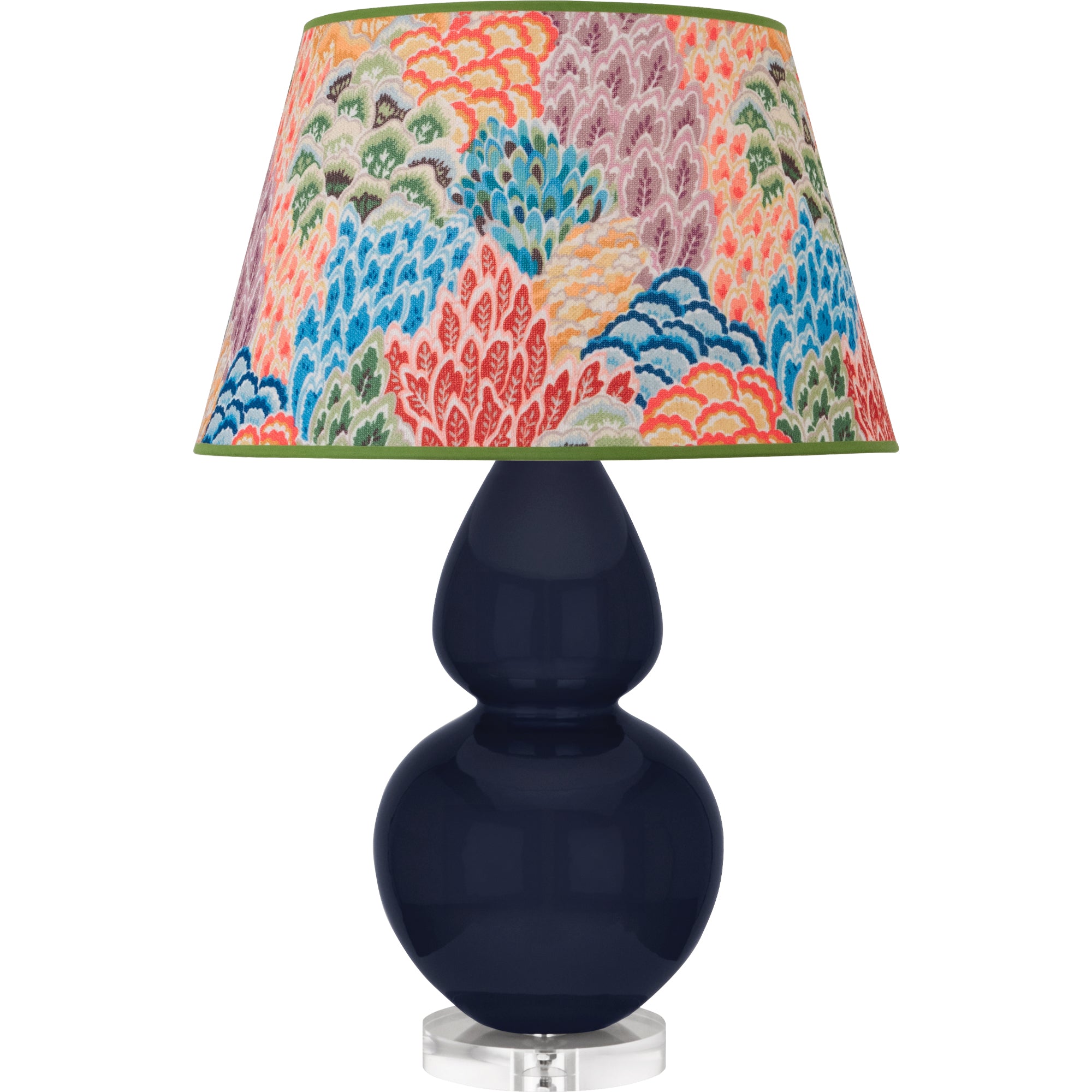MB23S | Midnight Double Gourd Table Lamp