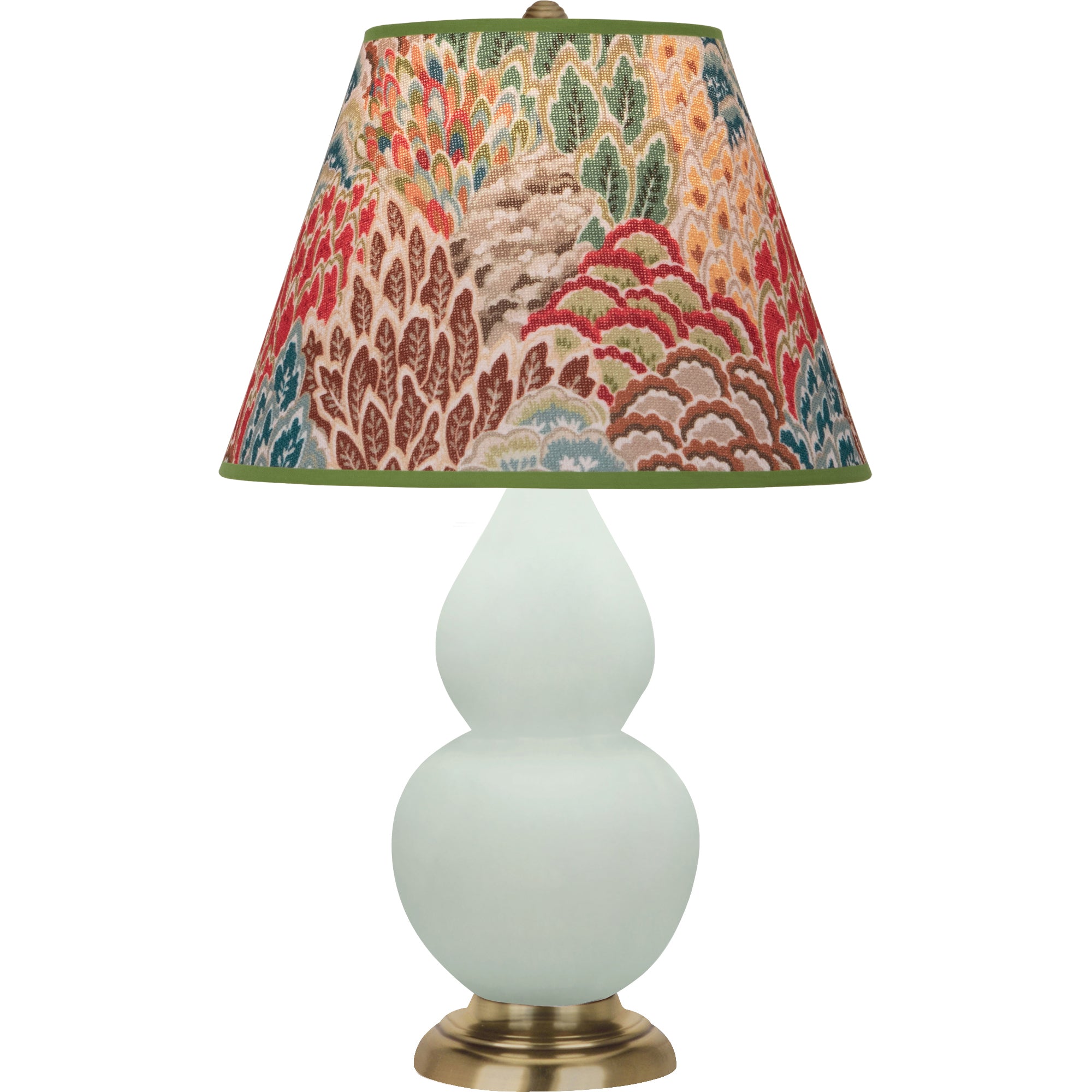MCL50F | Matte Celadon Small Double Gourd Accent Lamp