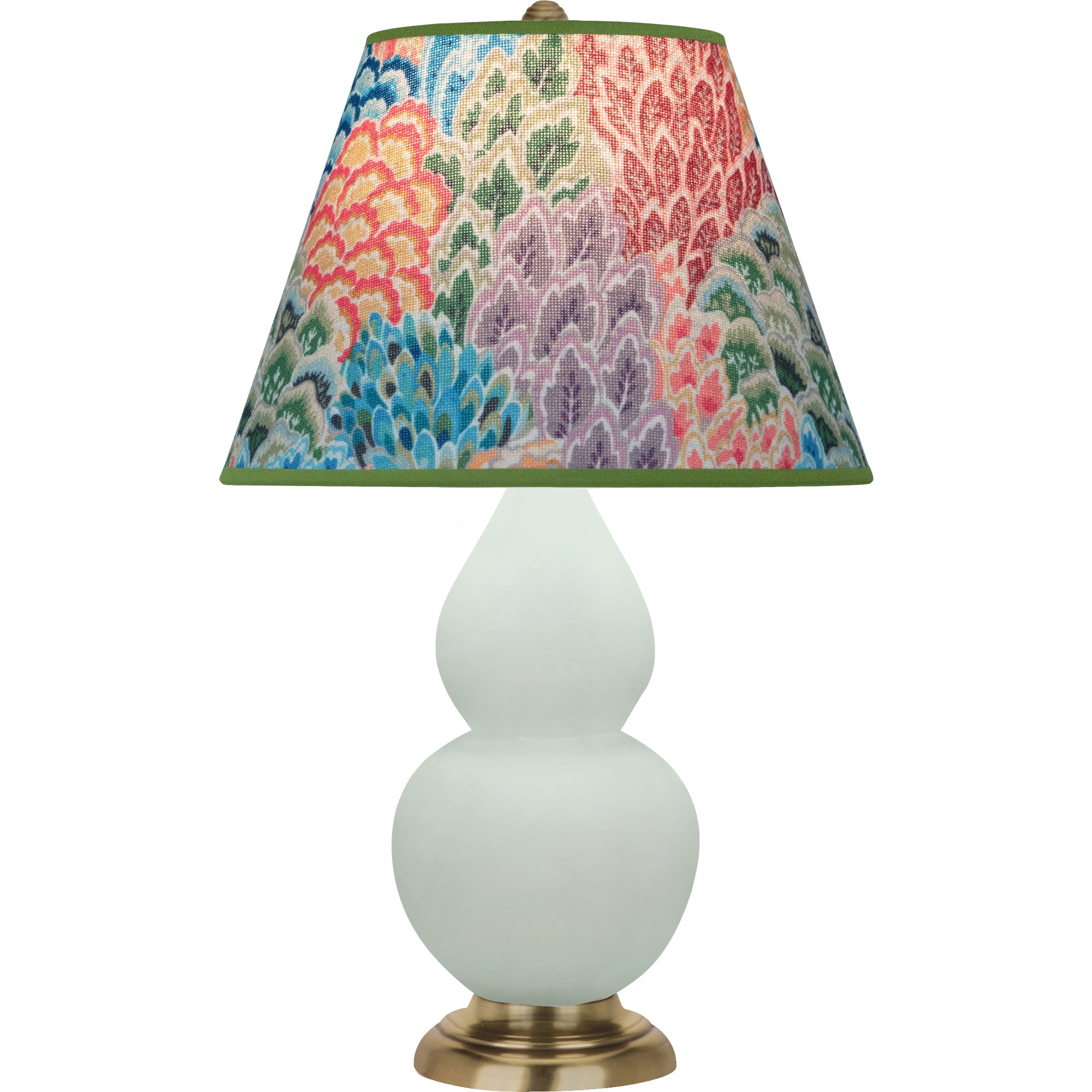 MCL50S | Matte Celadon Small Double Gourd Accent Lamp
