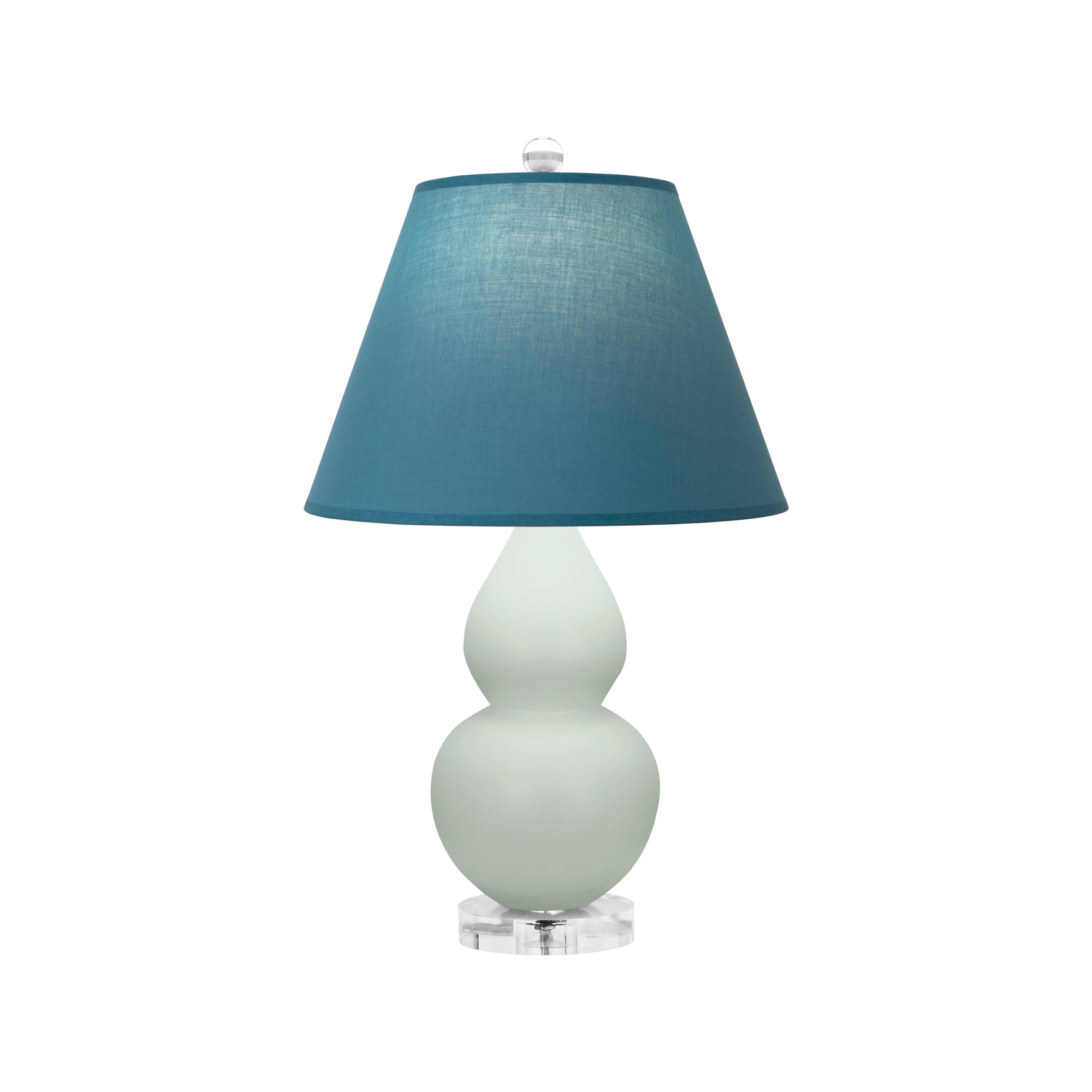 MCL53B | Matte Celadon Small Double Gourd Accent Lamp
