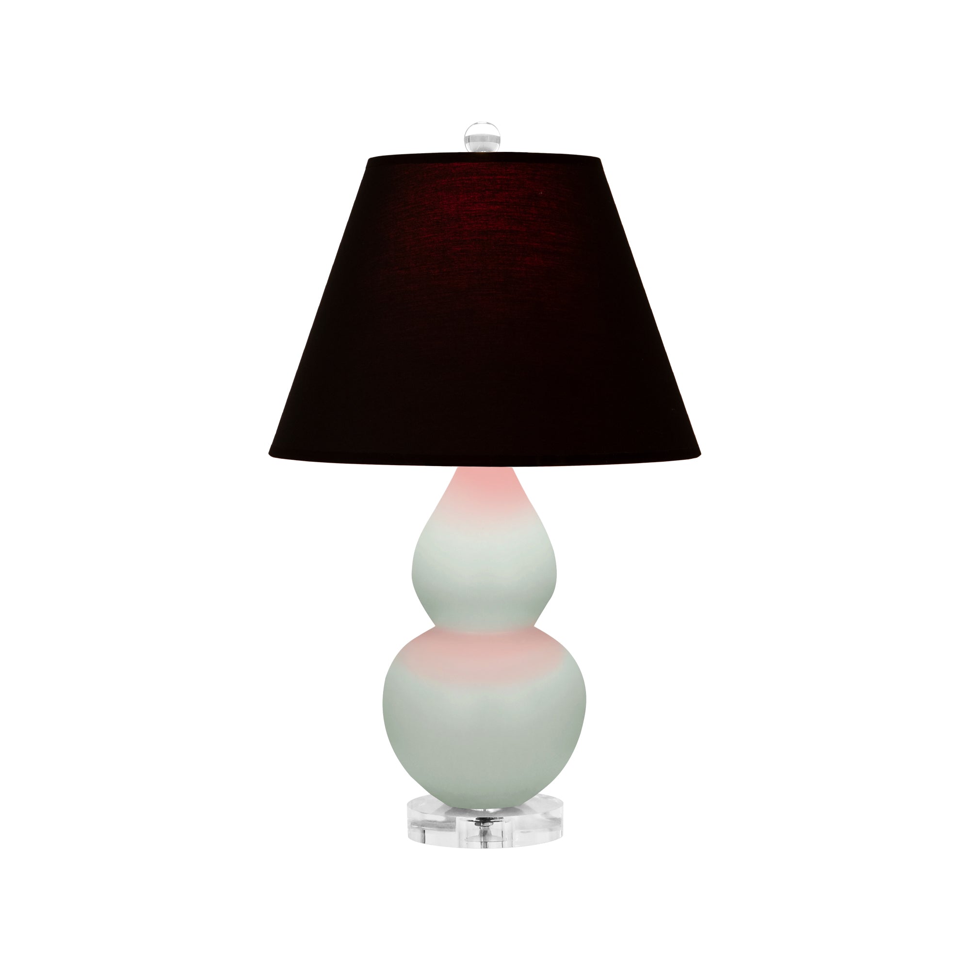 MCL53K | Matte Celadon Small Double Gourd Accent Lamp