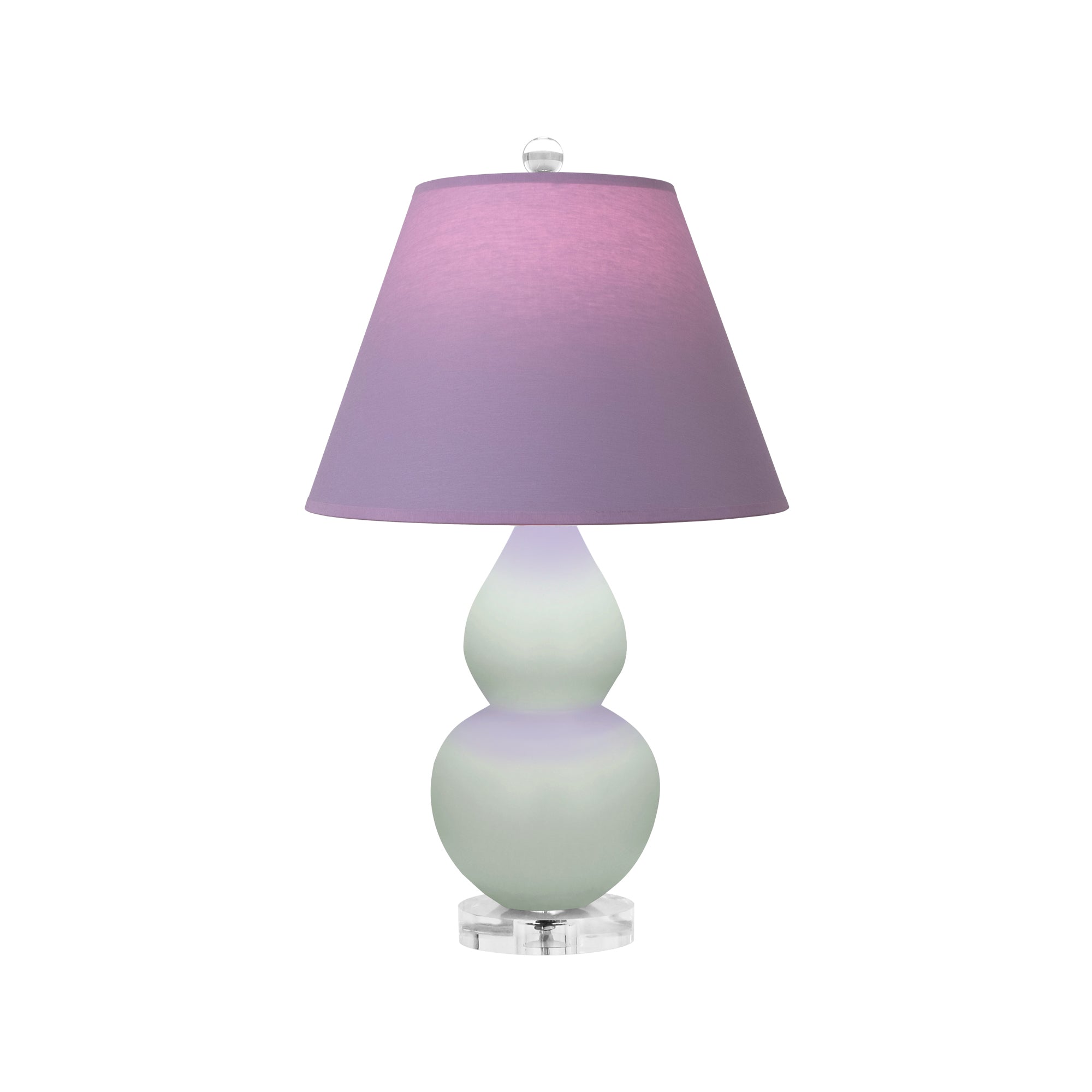 MCL53L | Matte Celadon Small Double Gourd Accent Lamp