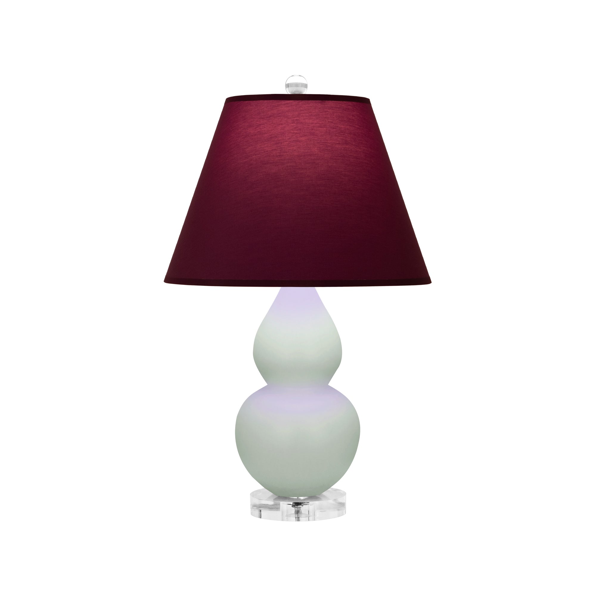 MCL53P | Matte Celadon Small Double Gourd Accent Lamp