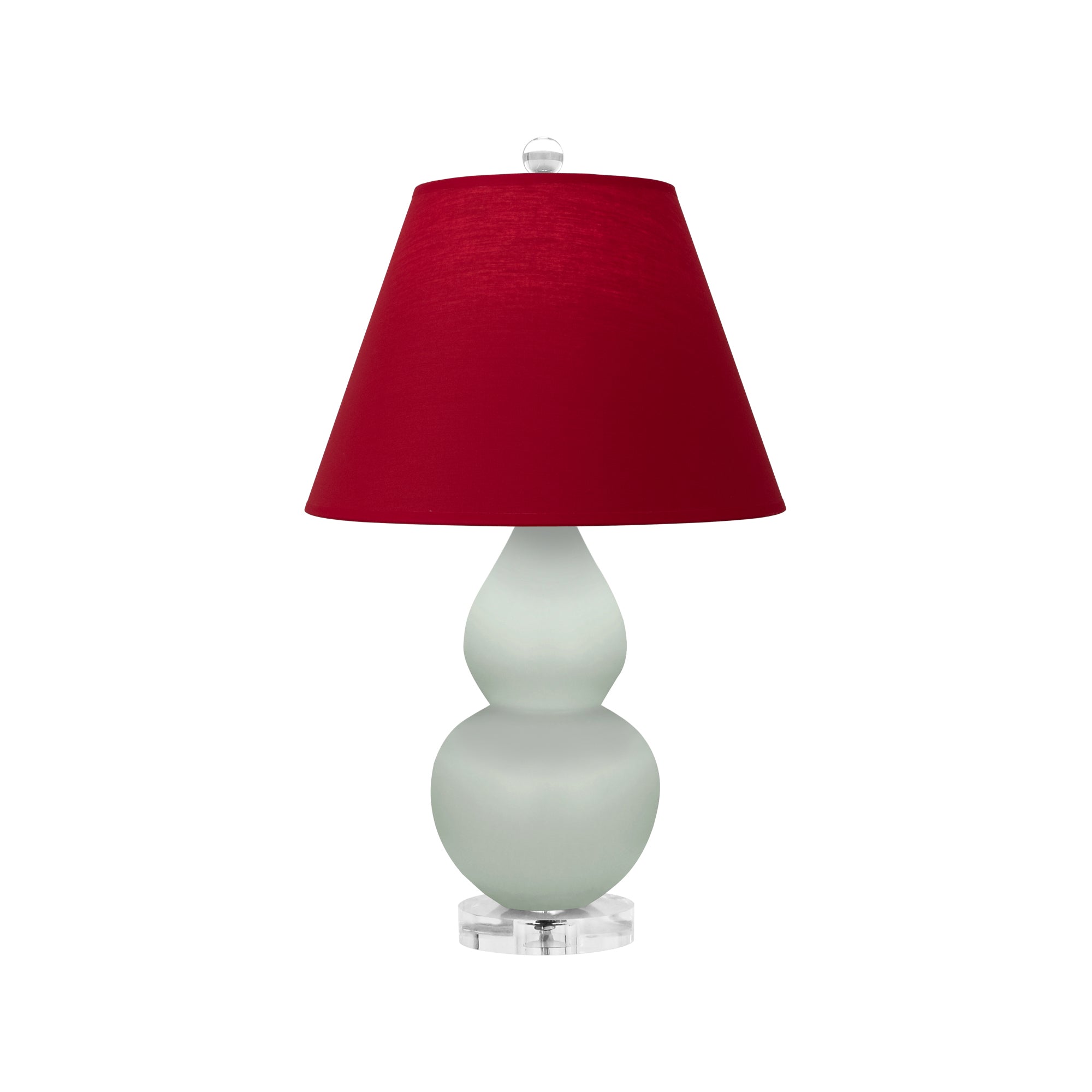 MCL53R | Matte Celadon Small Double Gourd Accent Lamp
