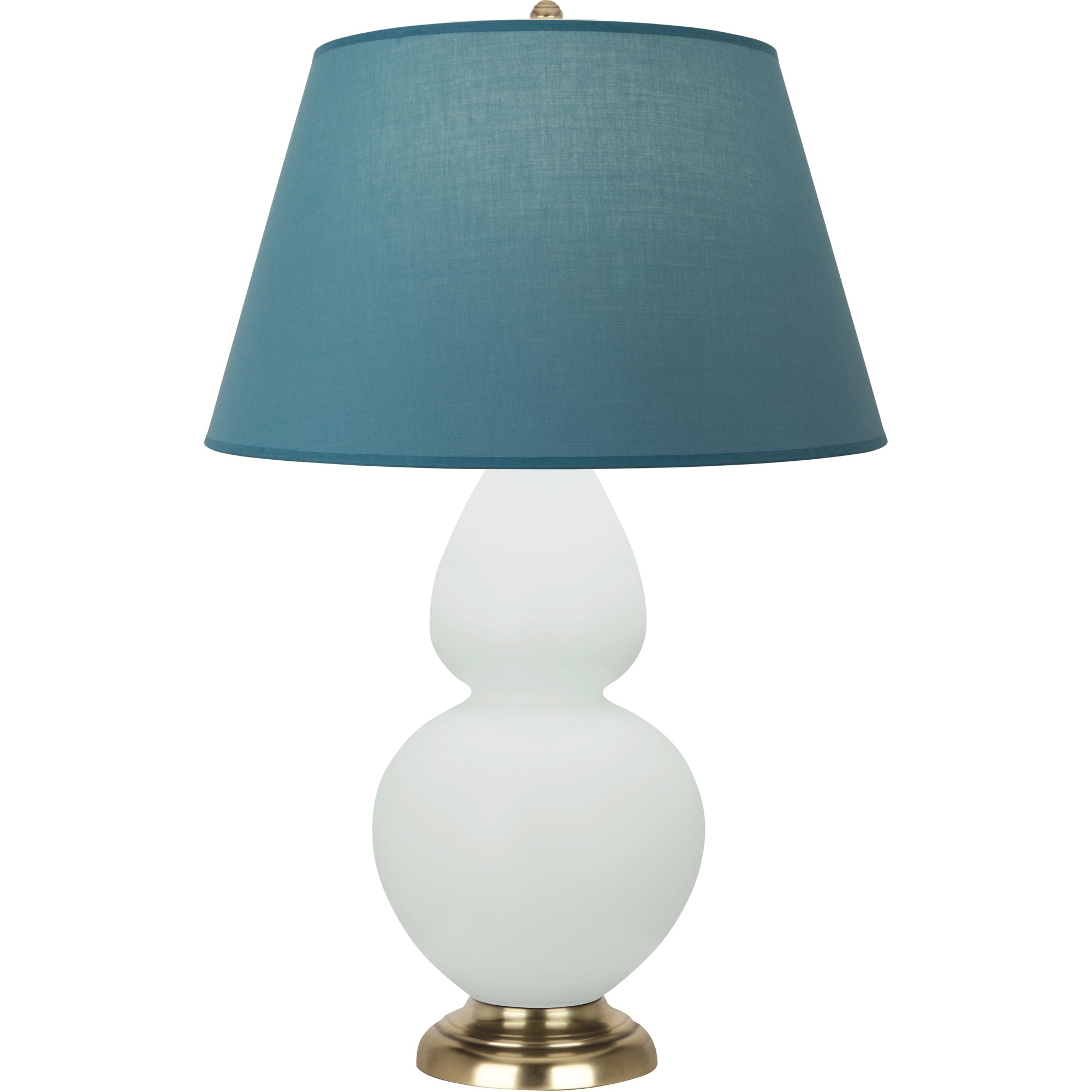 MCL55B | Matte Celadon Double Gourd Table Lamp