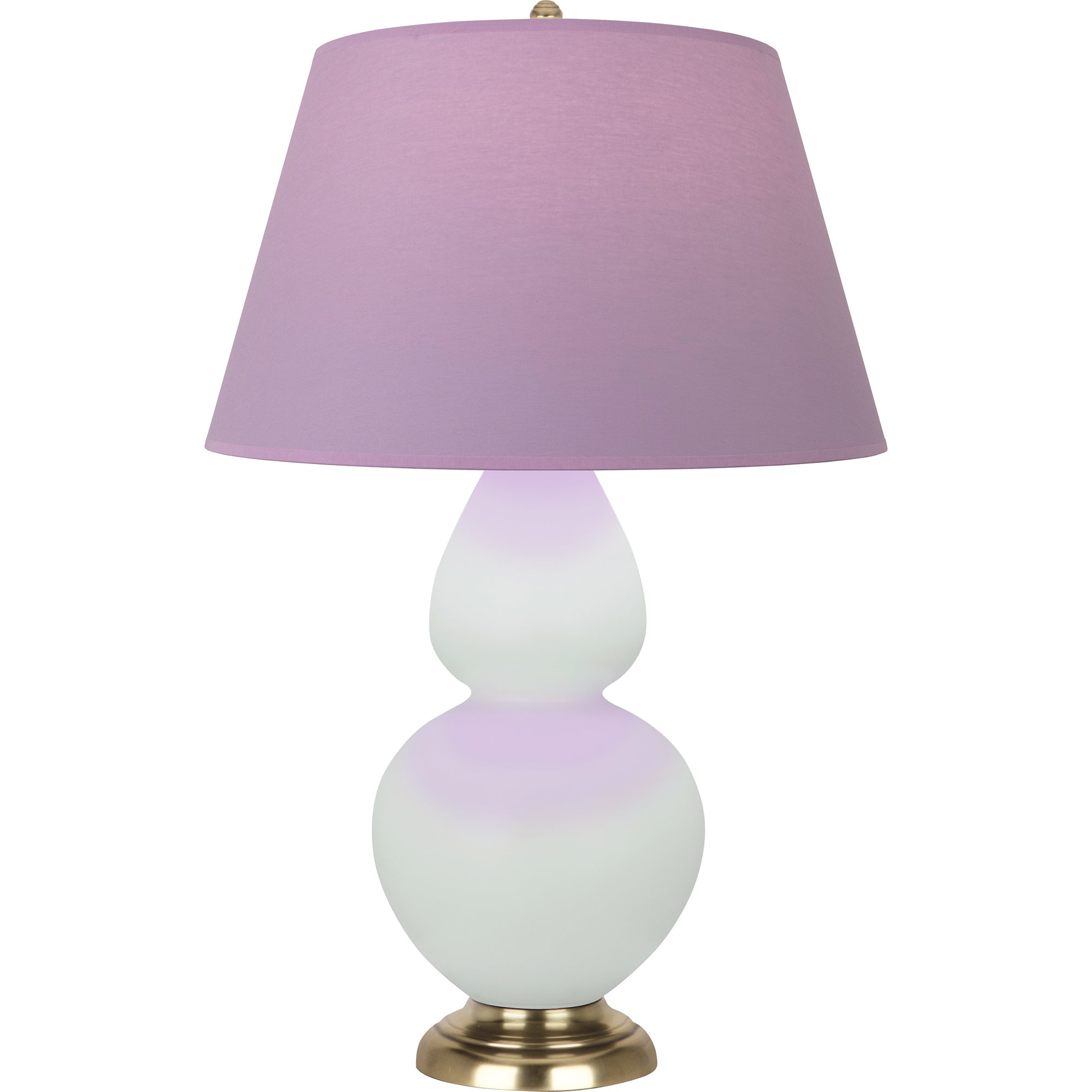 MCL55L | Matte Celadon Double Gourd Table Lamp