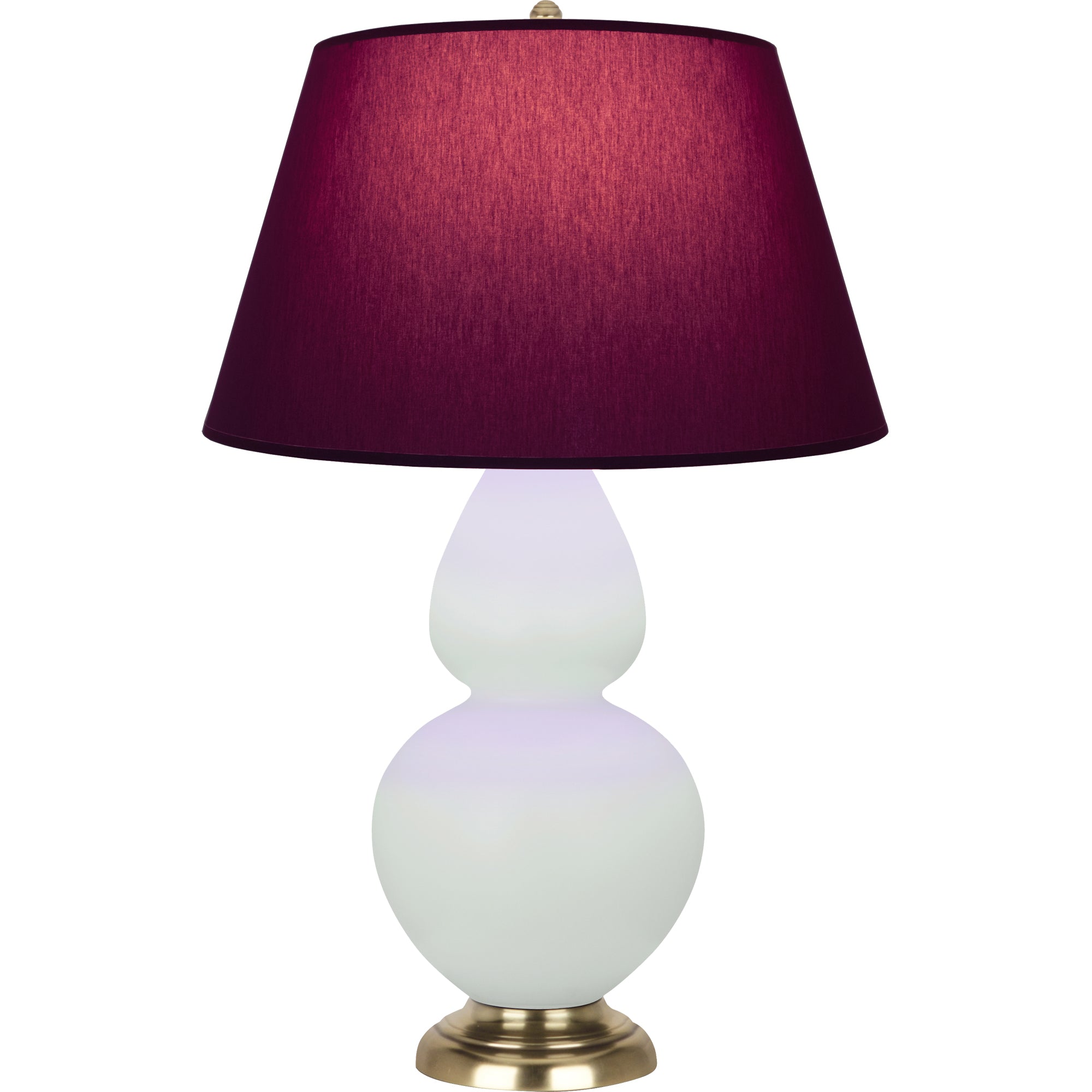 MCL55P | Matte Celadon Double Gourd Table Lamp