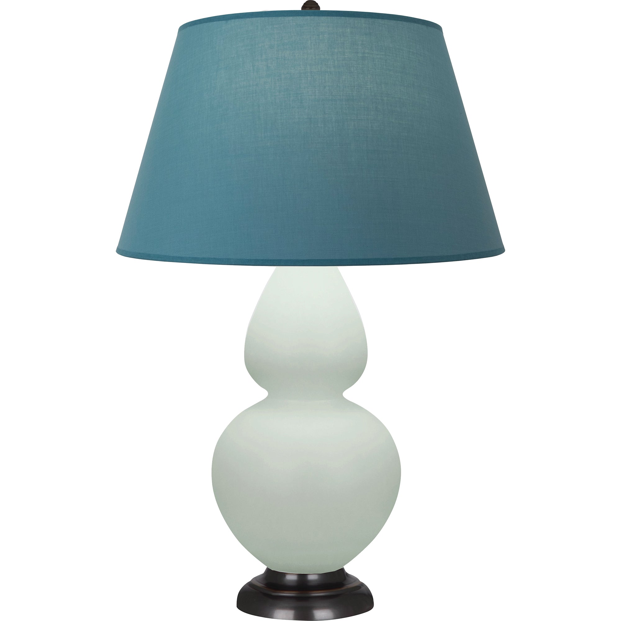 MCL57B | Matte Celadon Double Gourd Table Lamp