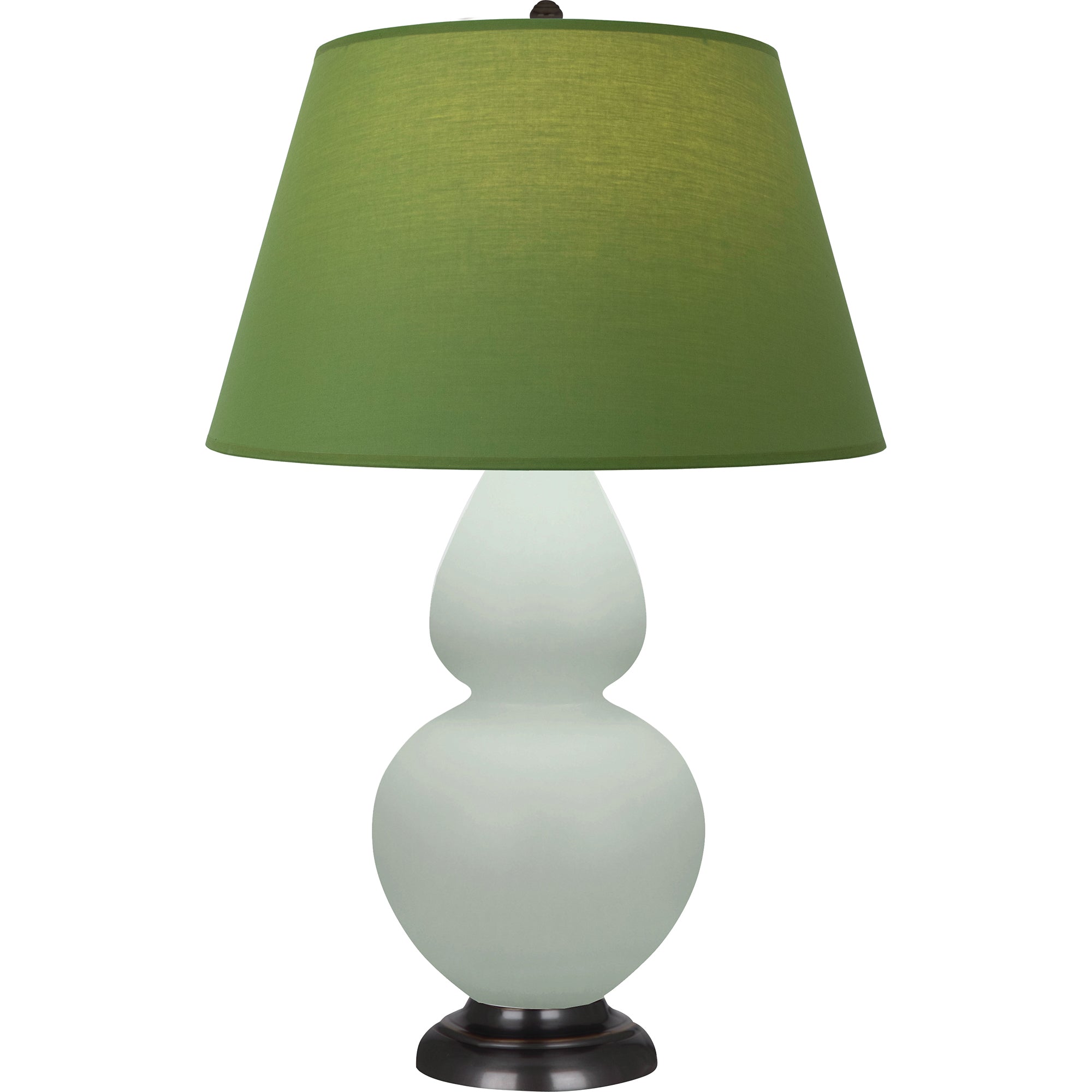 MCL57G | Matte Celadon Double Gourd Table Lamp