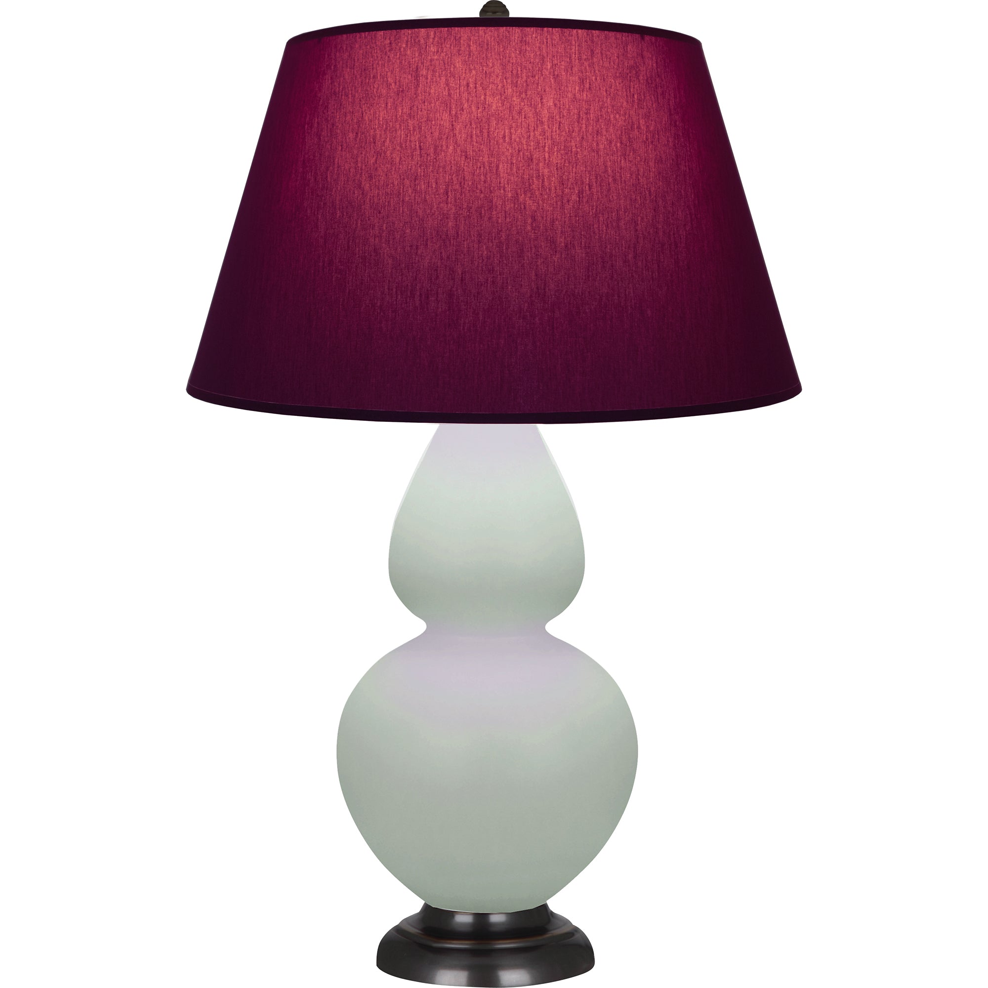 MCL57P | Matte Celadon Double Gourd Table Lamp