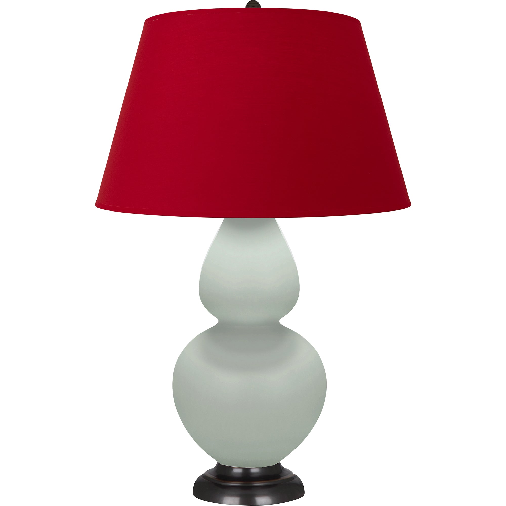 MCL57R | Matte Celadon Double Gourd Table Lamp