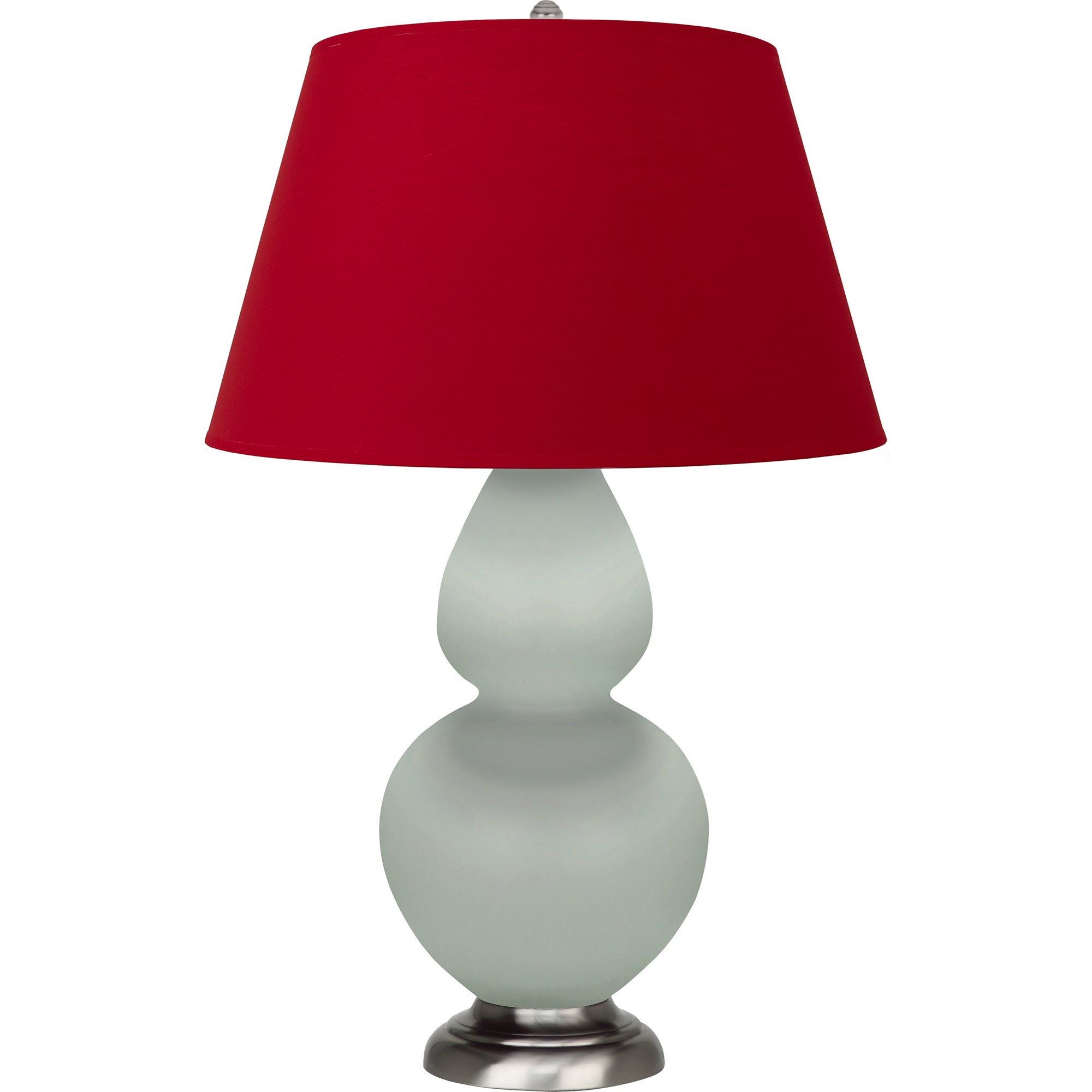 MCL59R | Matte Celadon Double Gourd Table Lamp