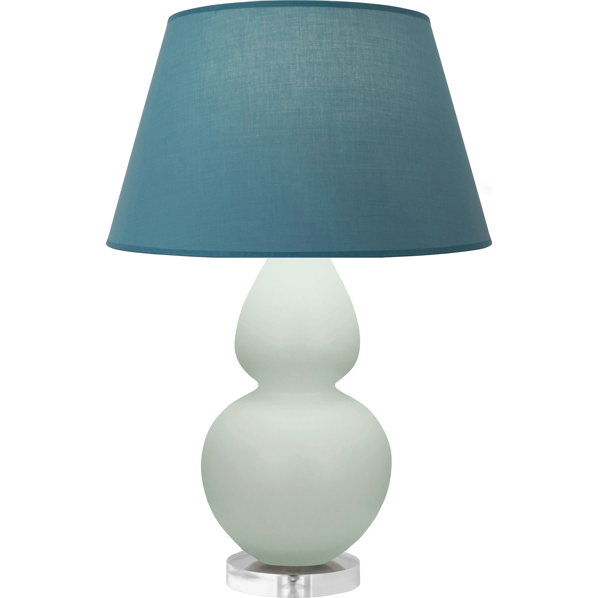 MCL62B | Matte Celadon Double Gourd Table Lamp