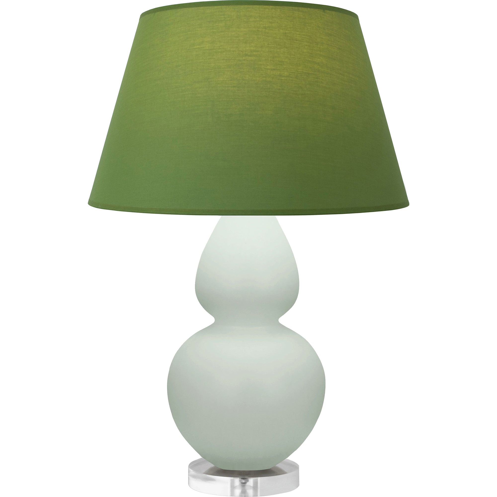MCL62G | Matte Celadon Double Gourd Table Lamp