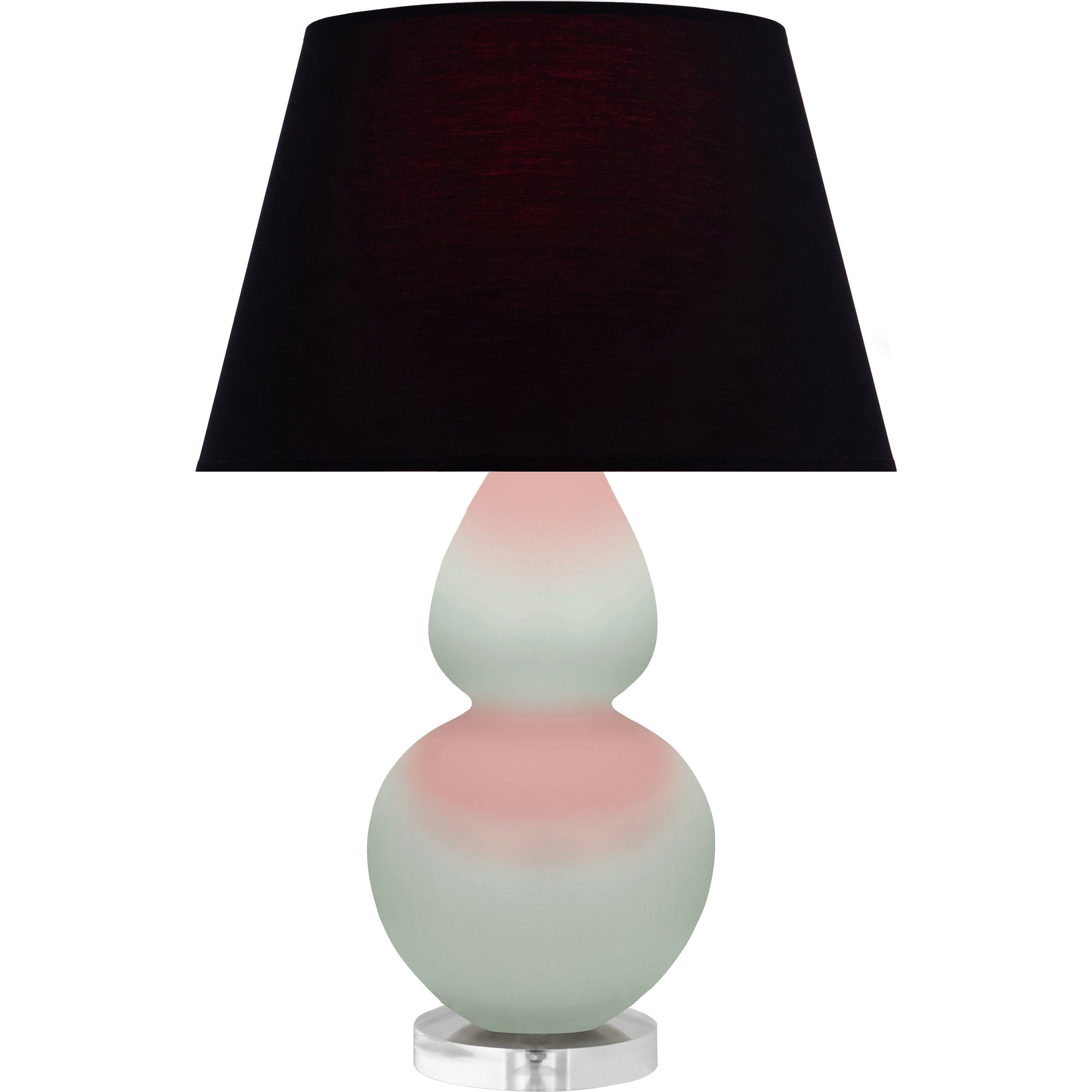 MCL62K | Matte Celadon Double Gourd Table Lamp