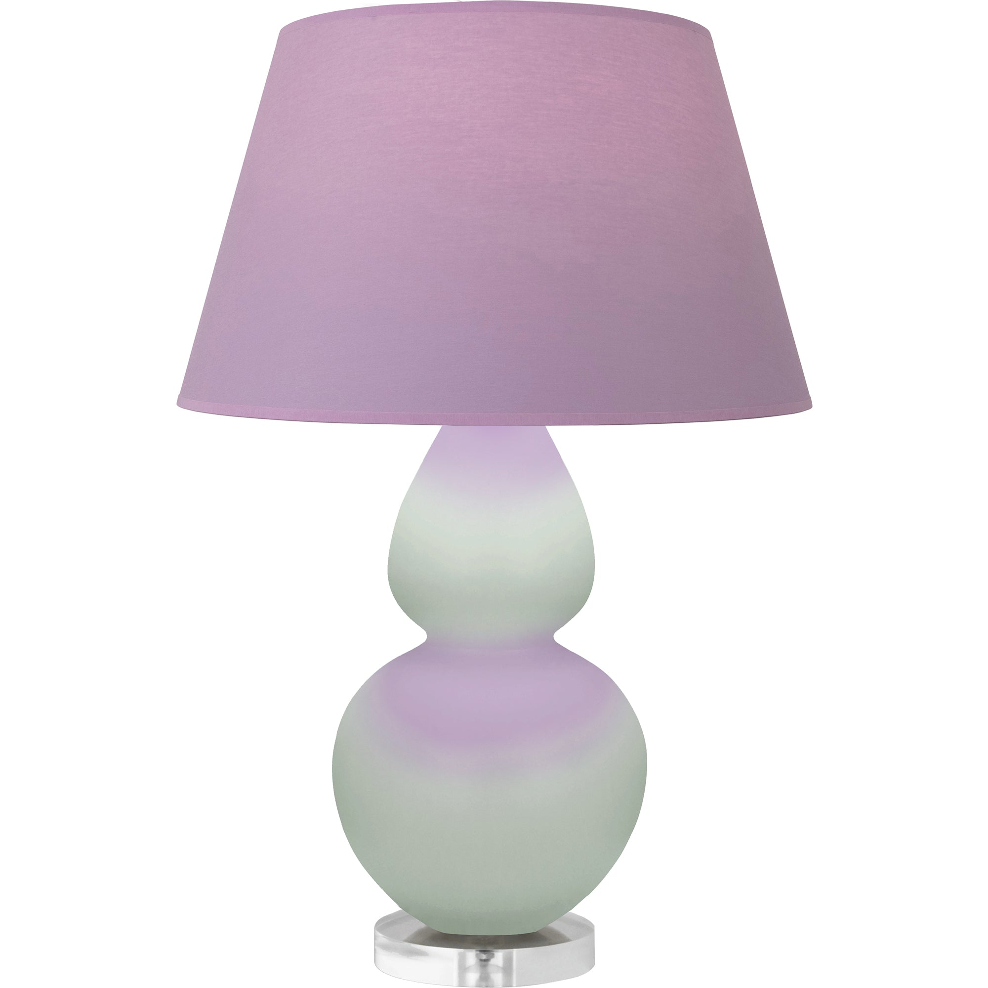 MCL62L | Matte Celadon Double Gourd Table Lamp