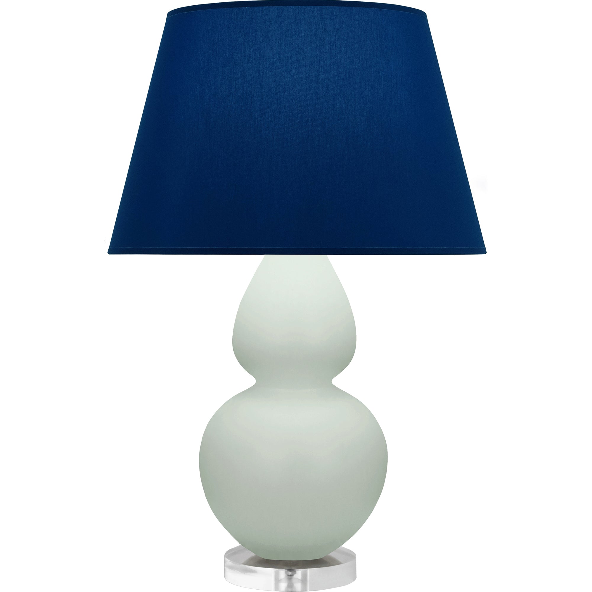 MCL62N | Matte Celadon Double Gourd Table Lamp