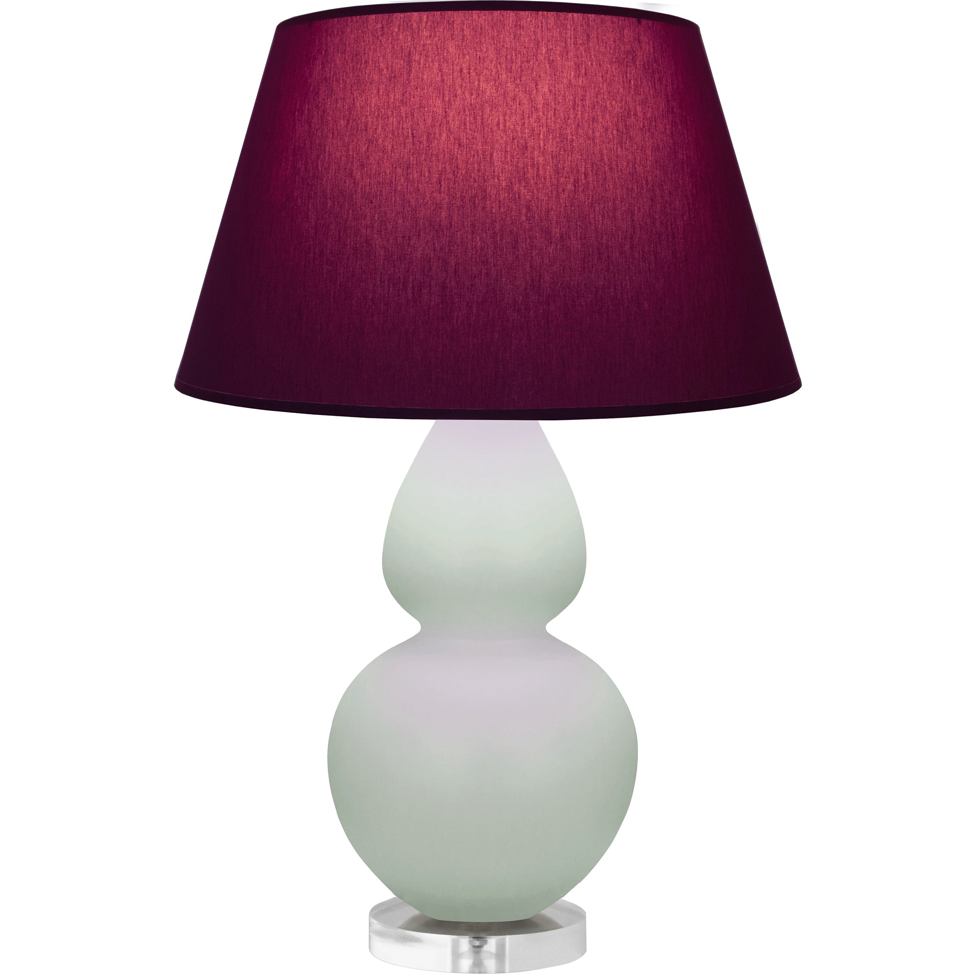 MCL62P | Matte Celadon Double Gourd Table Lamp