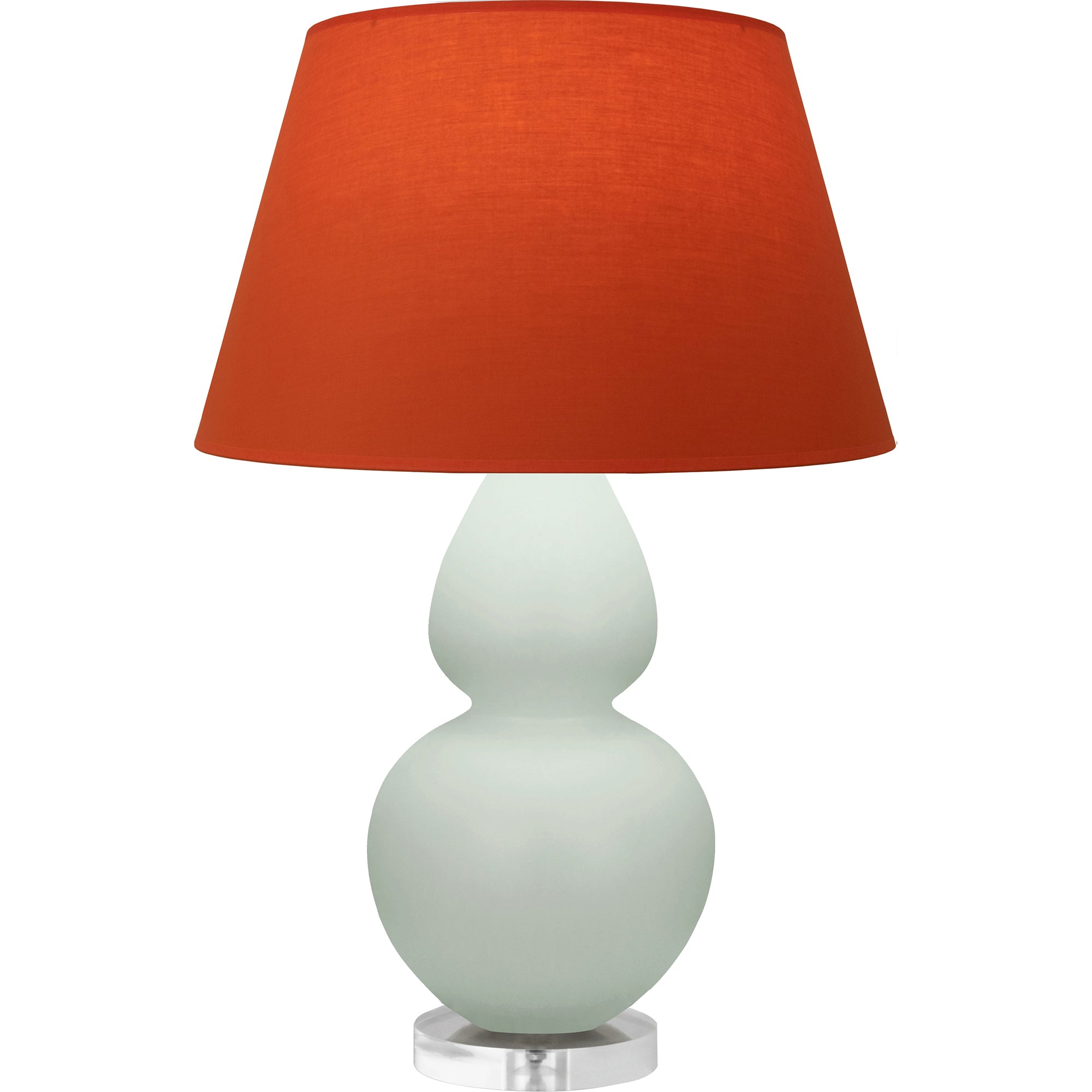 MCL62T | Matte Celadon Double Gourd Table Lamp