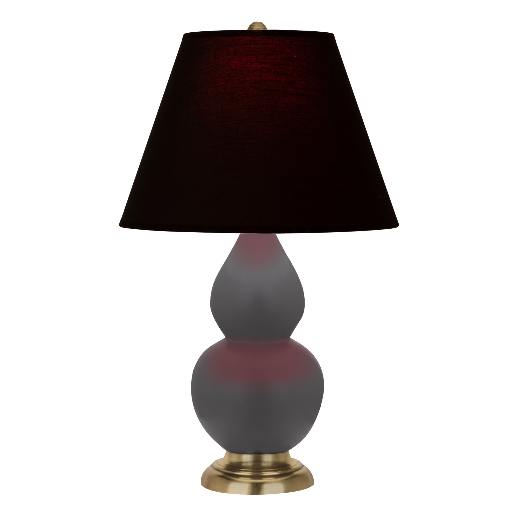 MCR50K | Matte Ash Small Double Gourd Accent Lamp