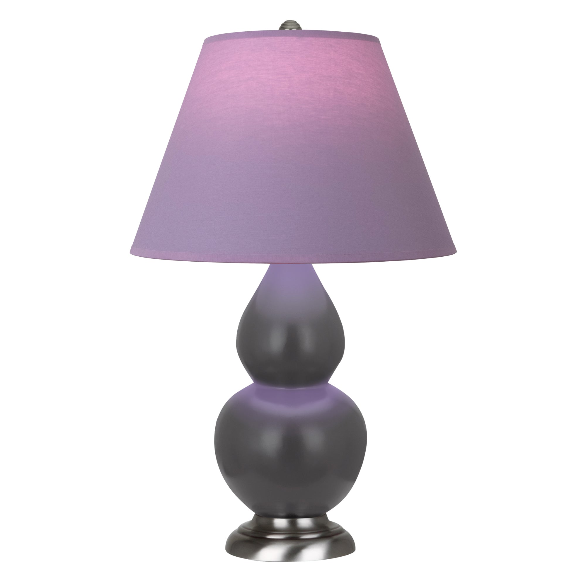 MCR52L | Matte Ash Small Double Gourd Accent Lamp