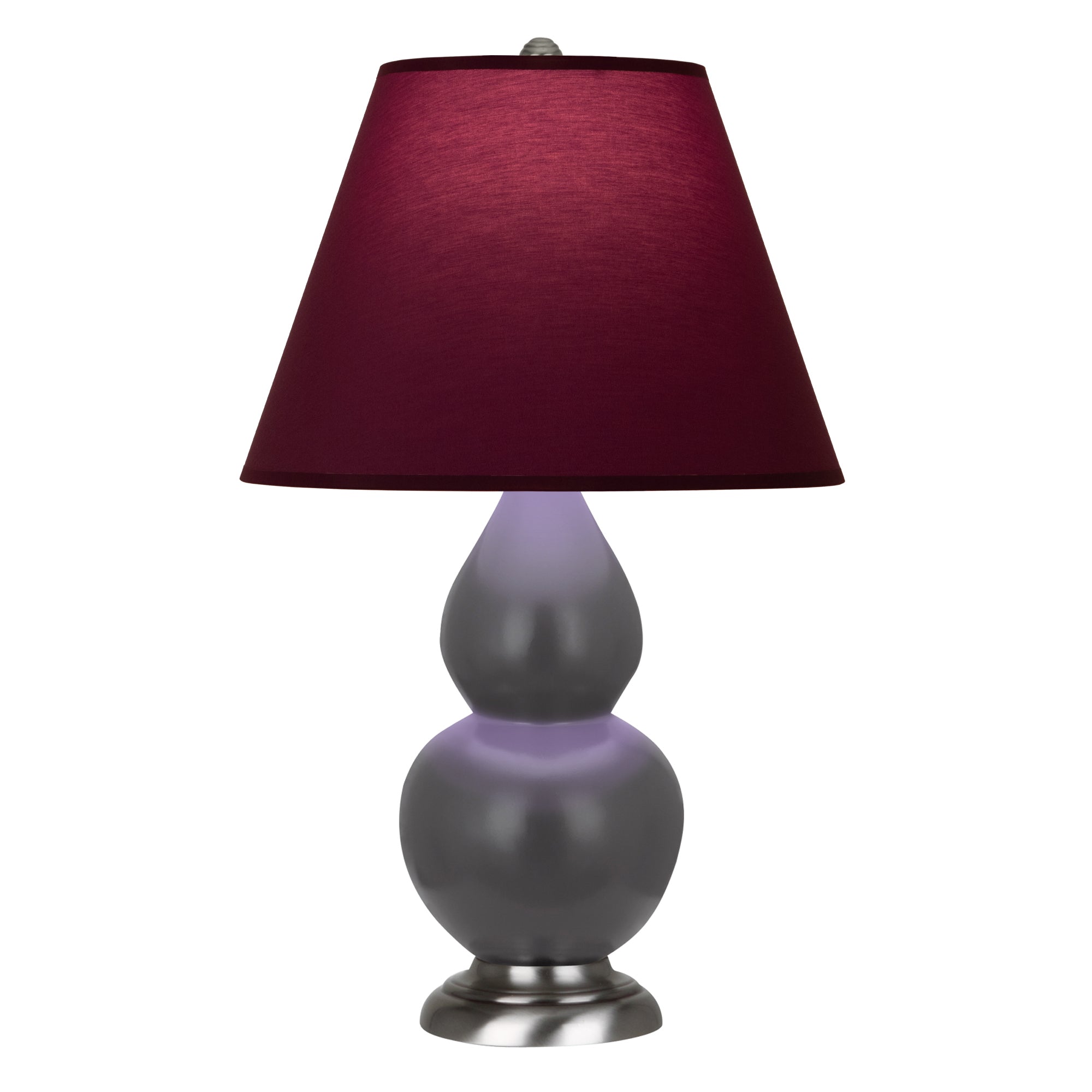 MCR52P | Matte Ash Small Double Gourd Accent Lamp